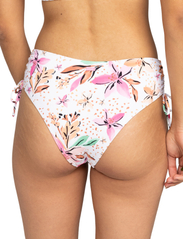 Roxy - PT BEACH CLASSICS MOD LACE UP - bikini truser - white happy tropical swim - 2