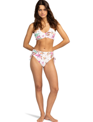 Roxy - PT BEACH CLASSICS MOD LACE UP - bikini truser - white happy tropical swim - 3
