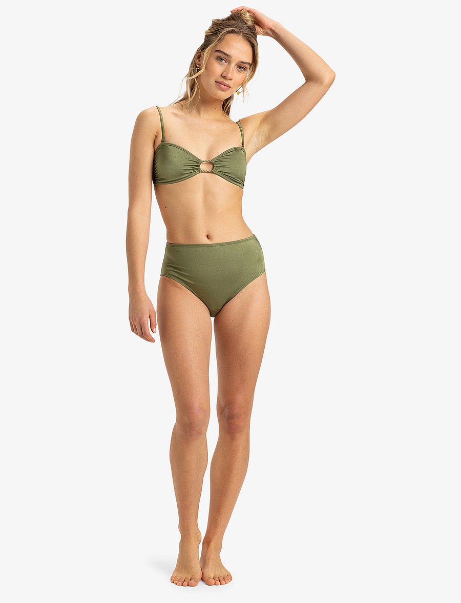 Roxy - BRILHO HIPSTER - sports swimwear - loden green - 4