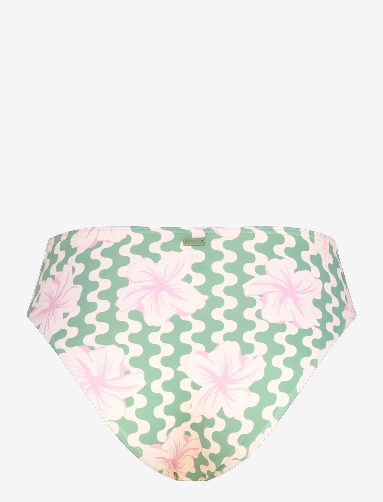 Roxy - HIBISCUS DAZE MIDWAIST BIKINI - sportiga badkläder - basil party waves yw - 2