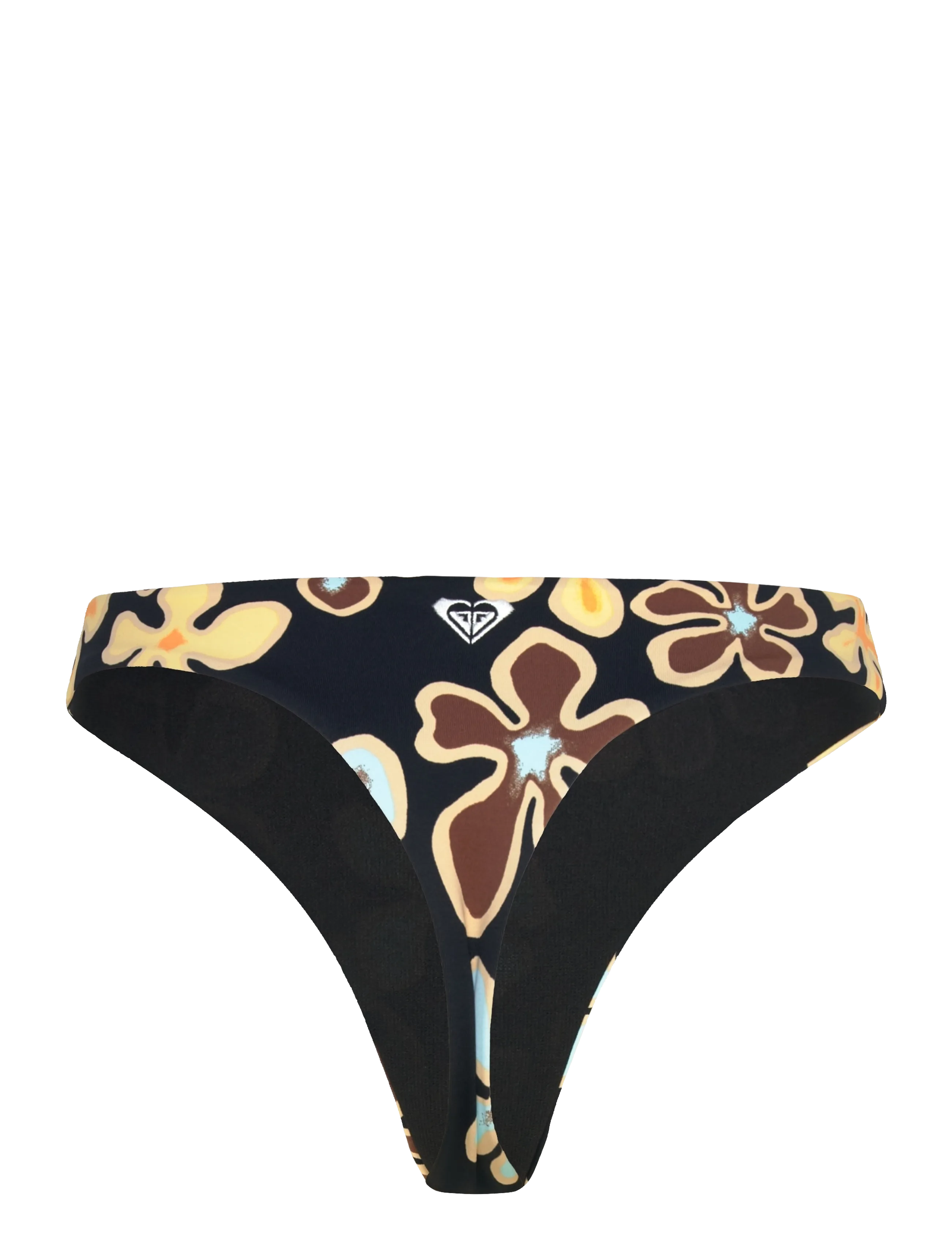 Roxy - NOSTALGIC FEEL TANGA - Íþróttasundföt - anthracite nostalgic feels ful - 2