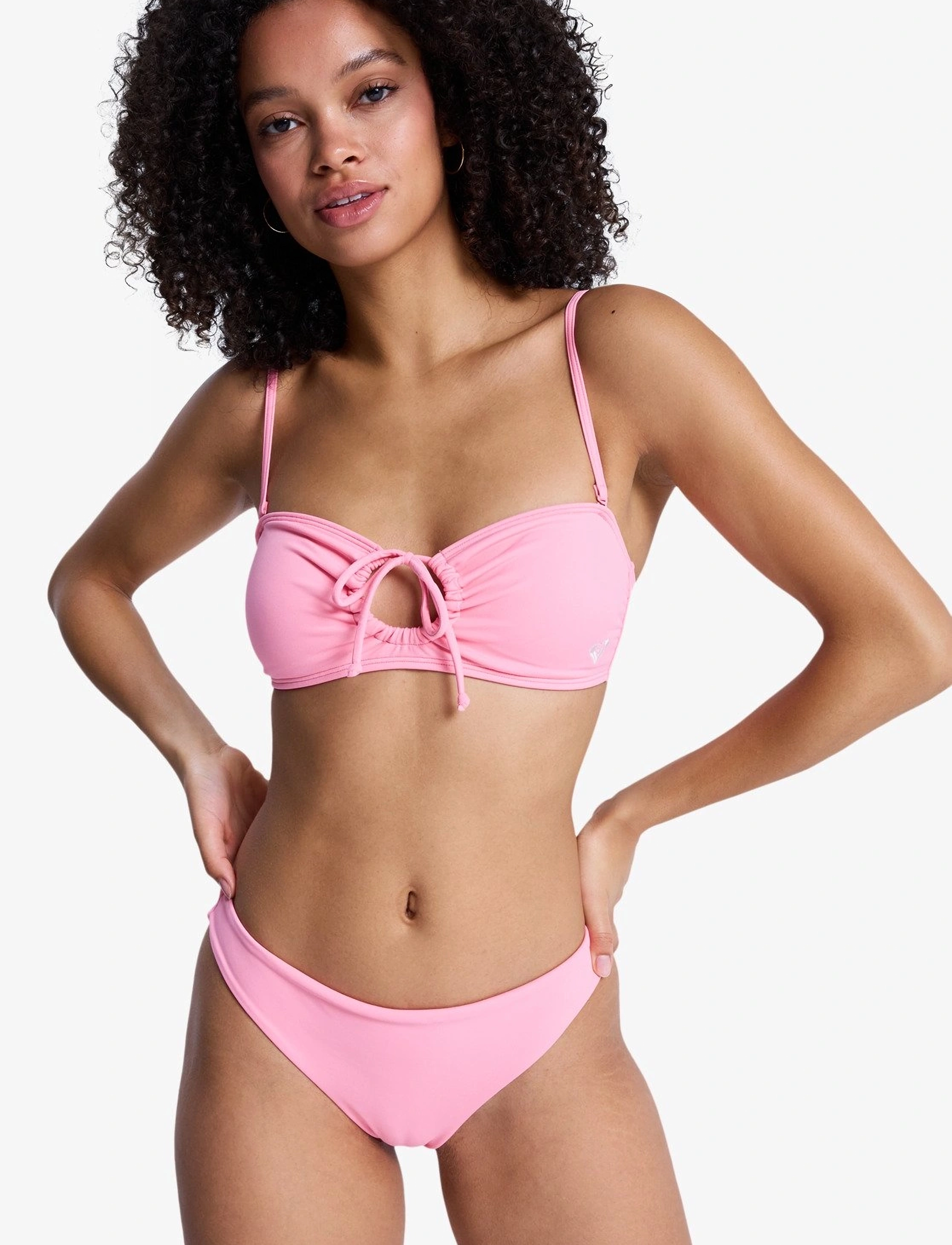 Roxy Sd Essentials Tanga, Kvinder, Tanga Bikinitrusse, Pink, Str: XL