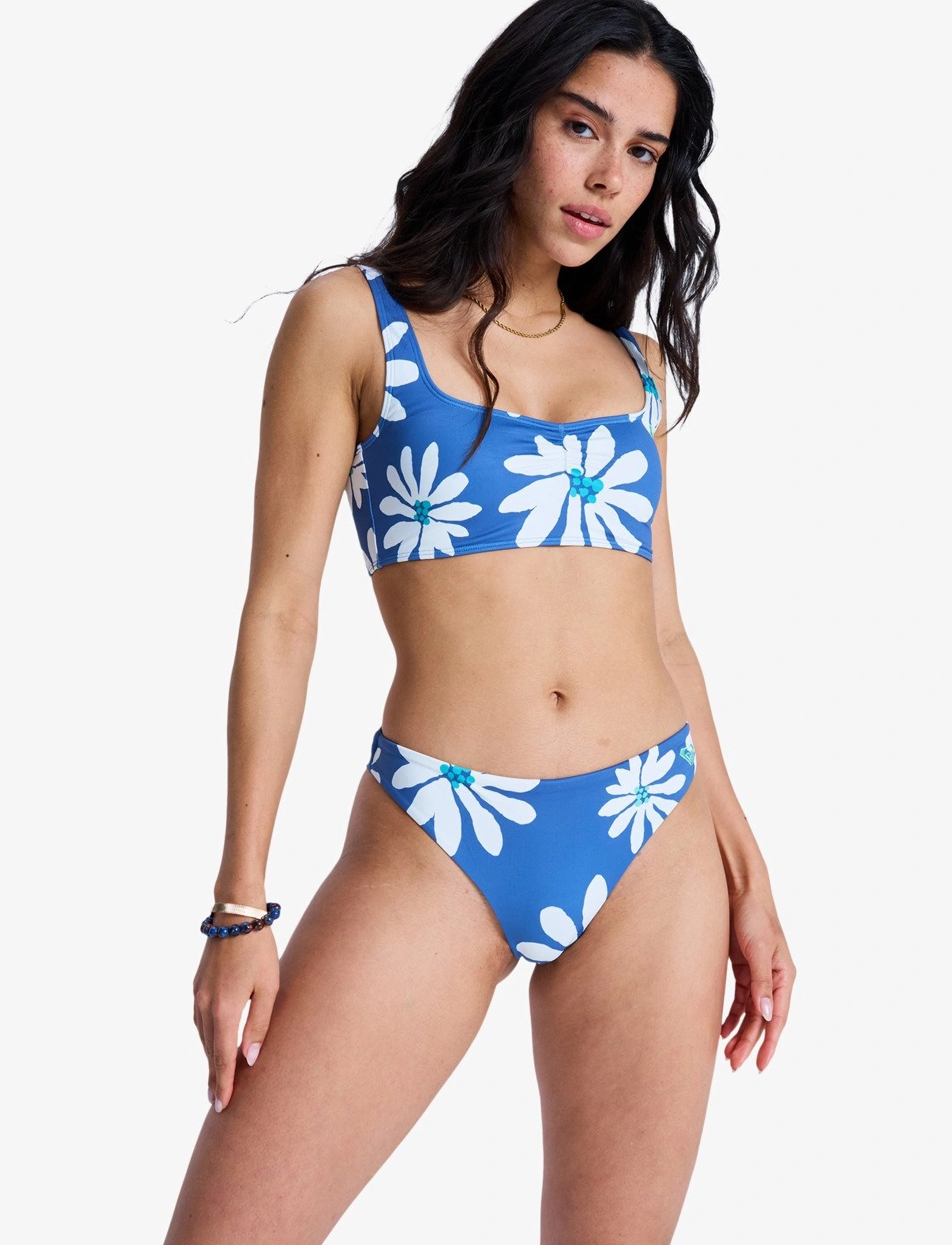 Roxy Pt Essentials Cheeky, L, Blue, Sport Badetøj > Sport Bikinis, Dame