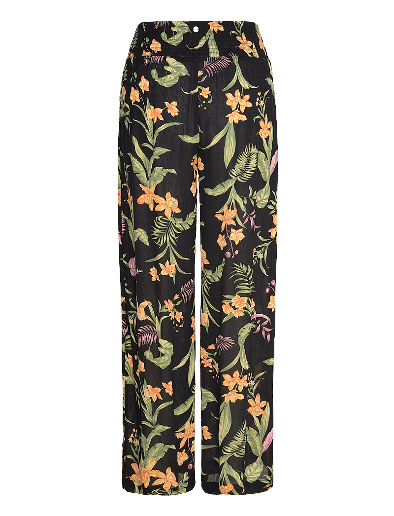 Roxy - ALONG THE BEACH PRINTED - casual byxor - anthracite island escape - 2