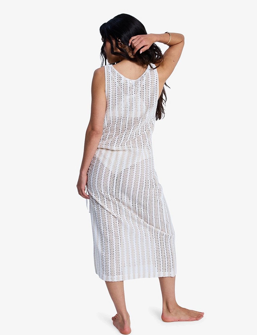 Roxy - MOANA STORY DRESS - kjoler & nederdele - pebble - 4
