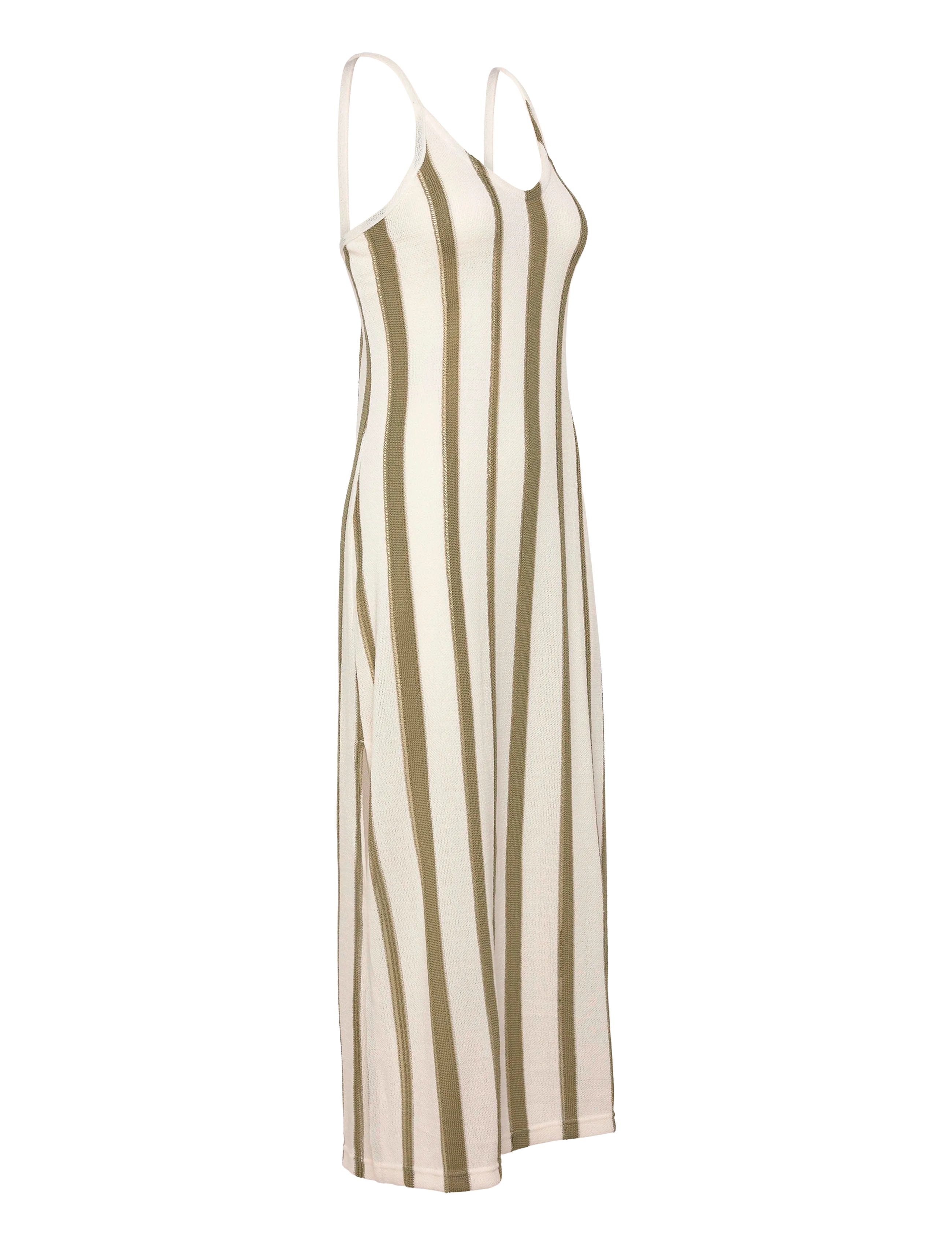 Roxy - NALU SUNSET DRESS - kleider & röcke - oil green - 3