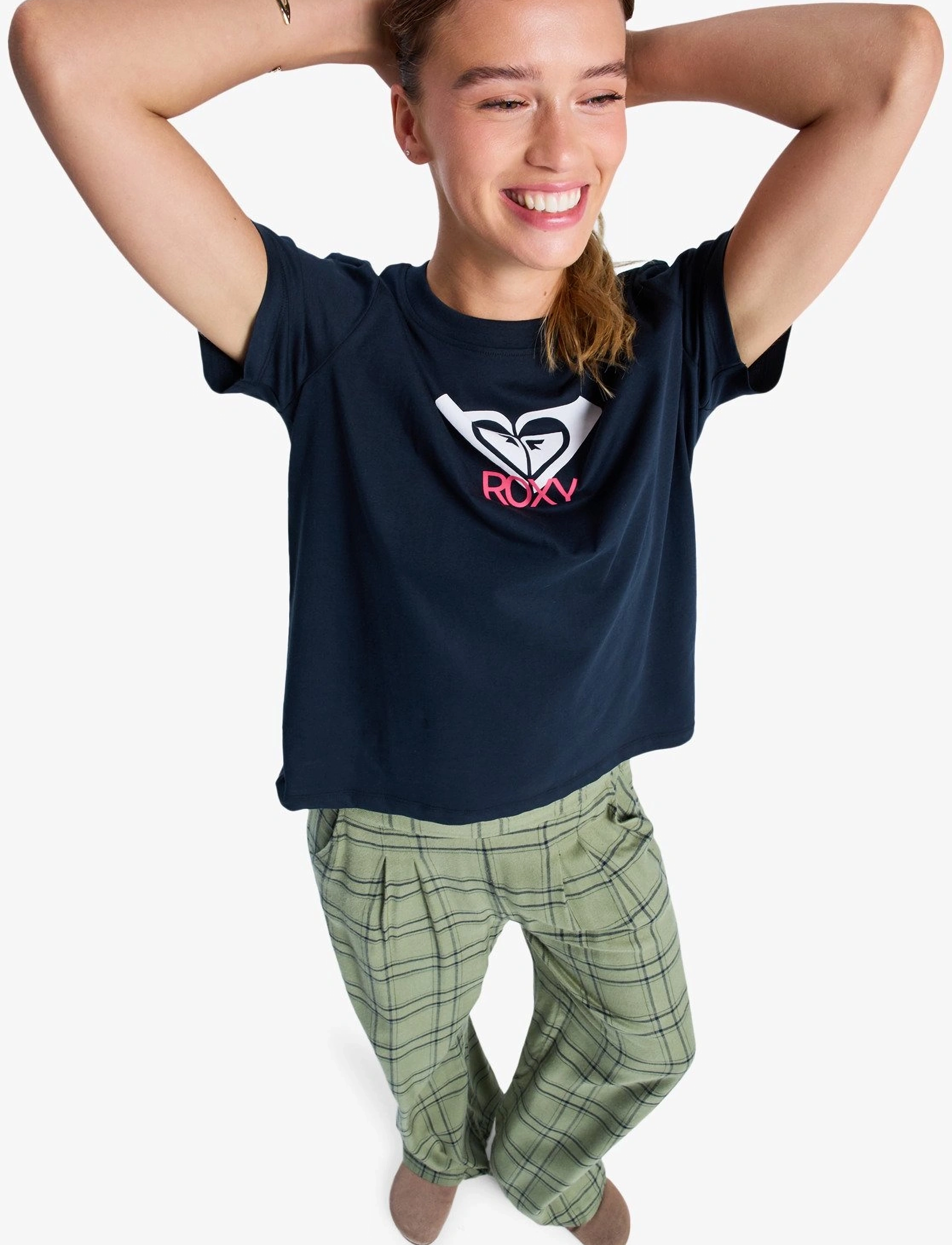 Roxy Ocean Road Art, Kvinder, Print T-shirt, Sort, Str: XS