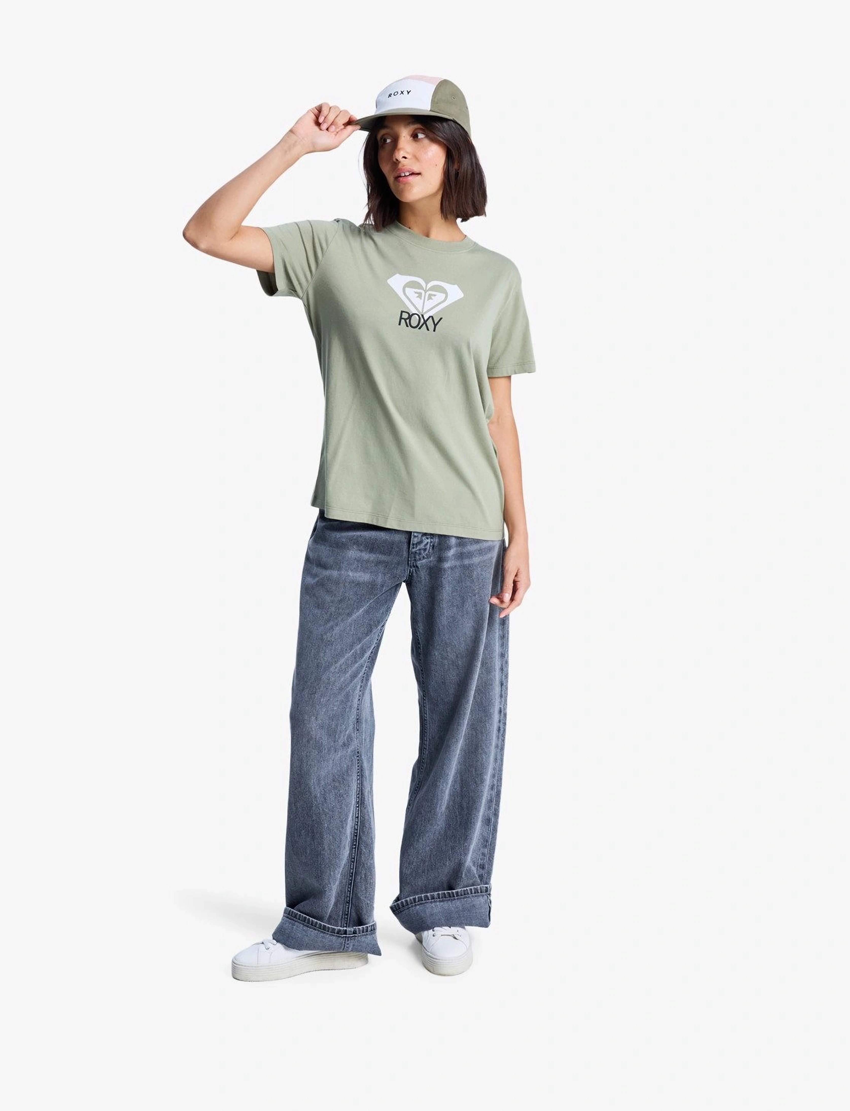 Roxy - OCEAN ROAD ART - t-shirts - oil green - 4