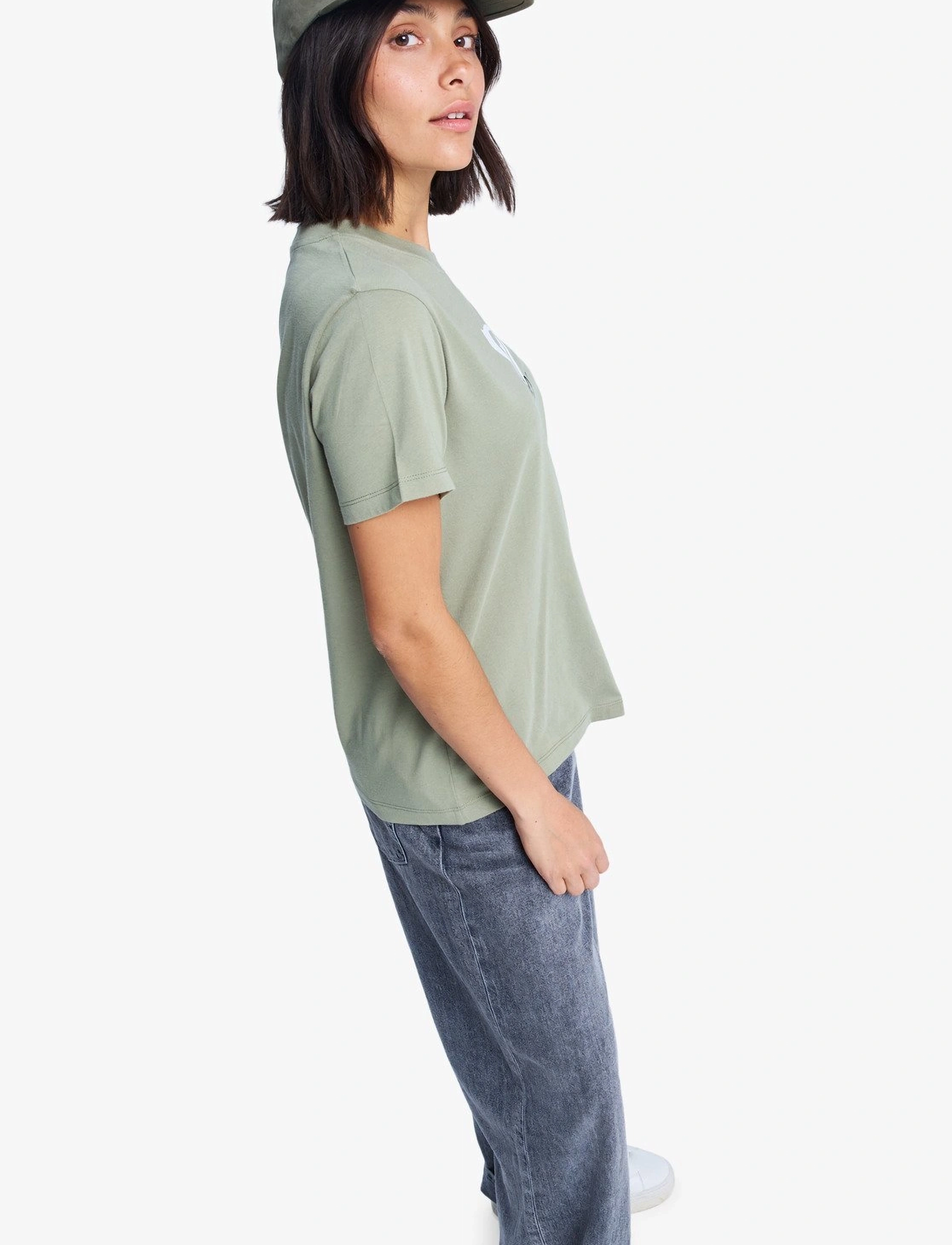 Roxy - OCEAN ROAD ART - t-shirts - oil green - 5