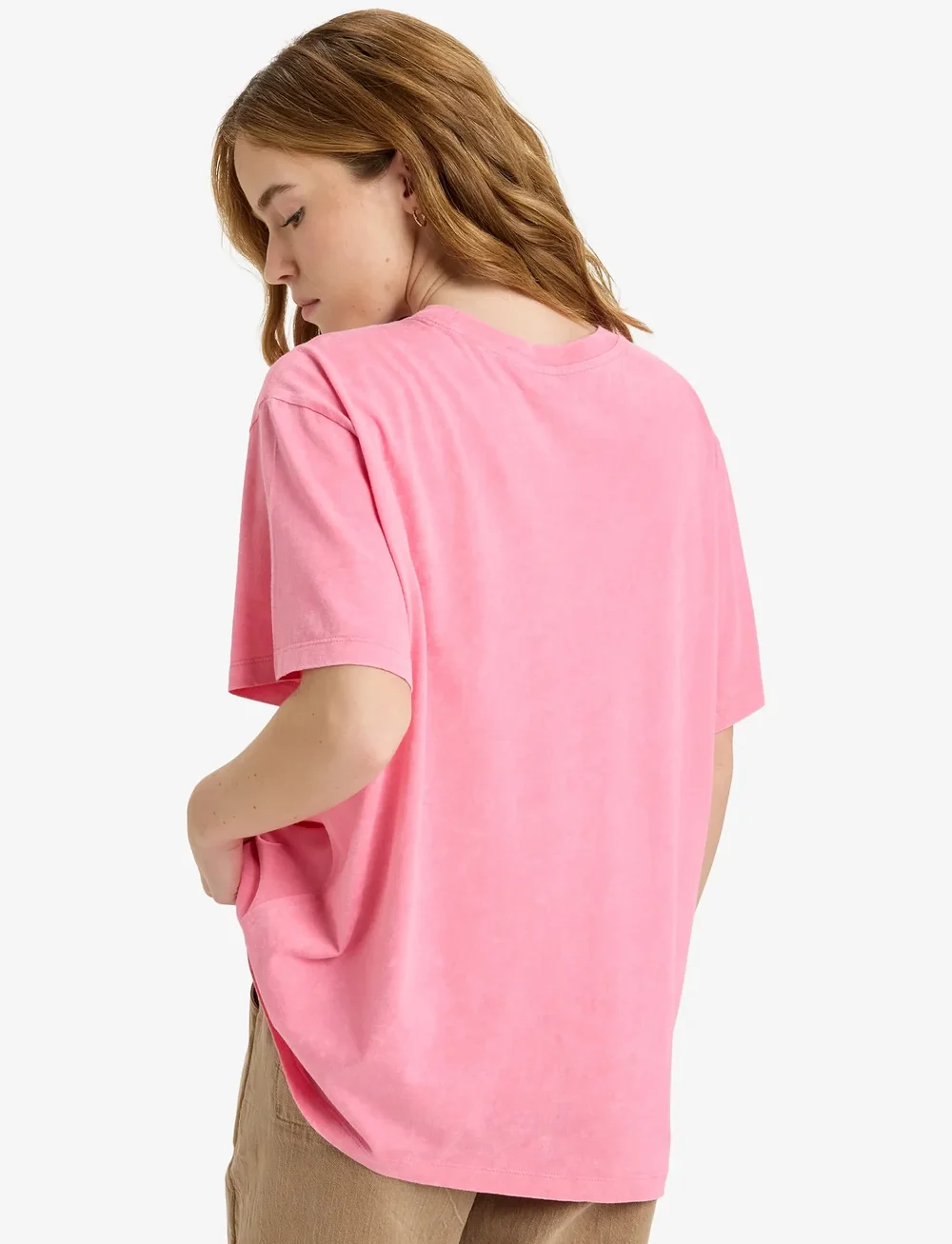 Roxy - SUNNYOVERSIZE OPTIC WASH - t-shirts - pink cosmos - 3