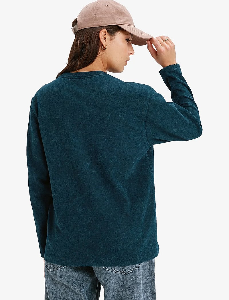 Roxy - HANGLOOSE WASHED LS - langarmshirts - anthracite - 3