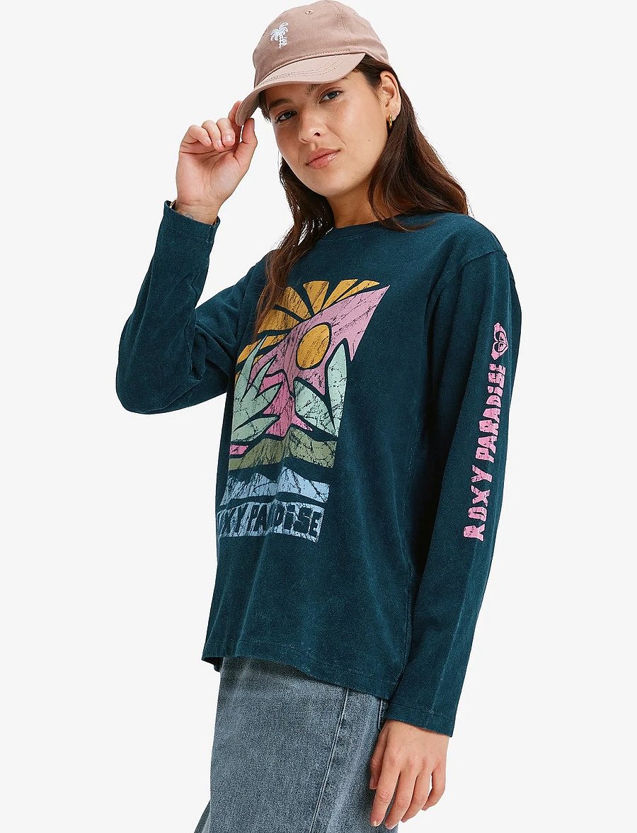 Roxy - HANGLOOSE WASHED LS - anthracite - 5