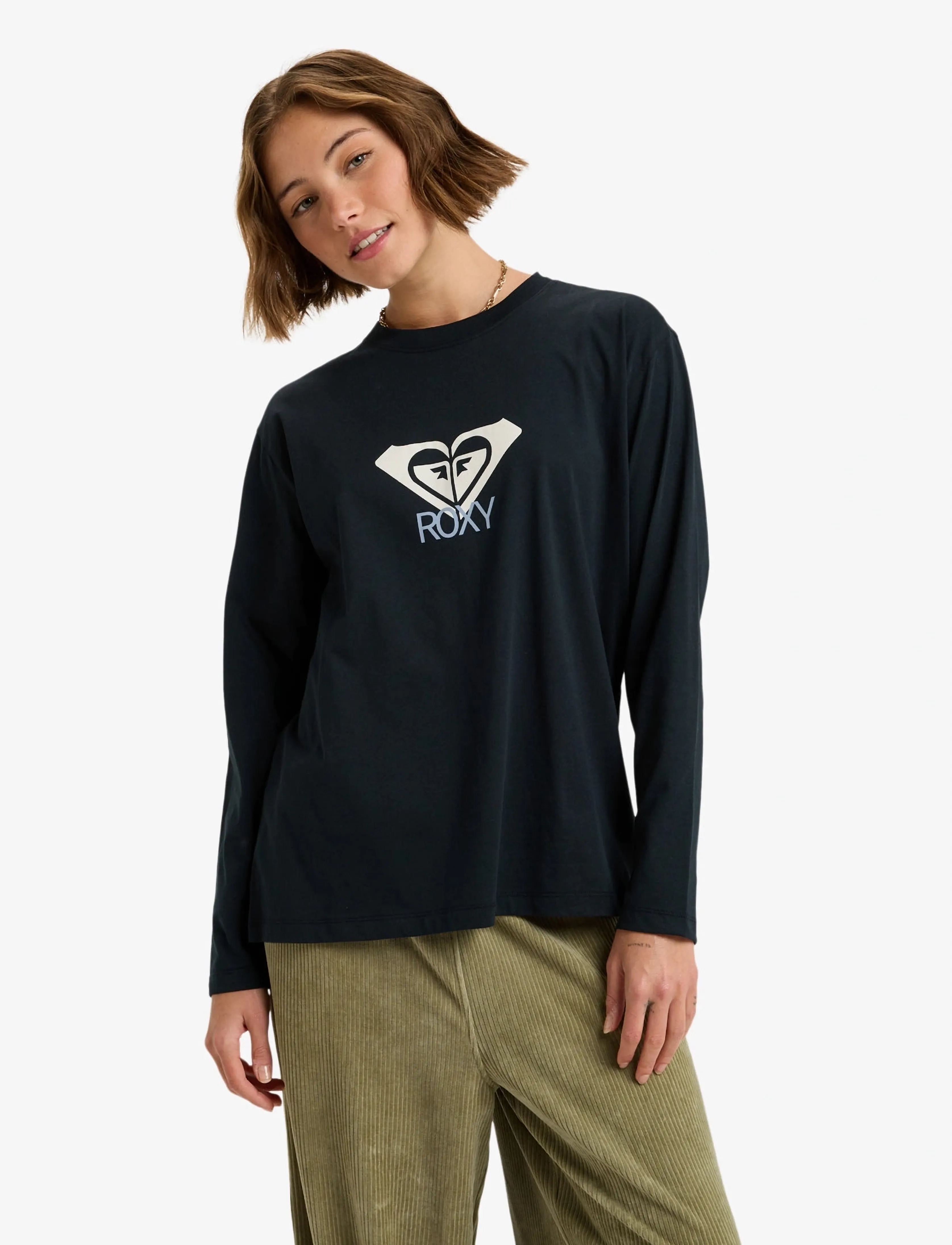 Roxy HANGLOOSE ART LS - Sporditopid - ANTHRACITE / black