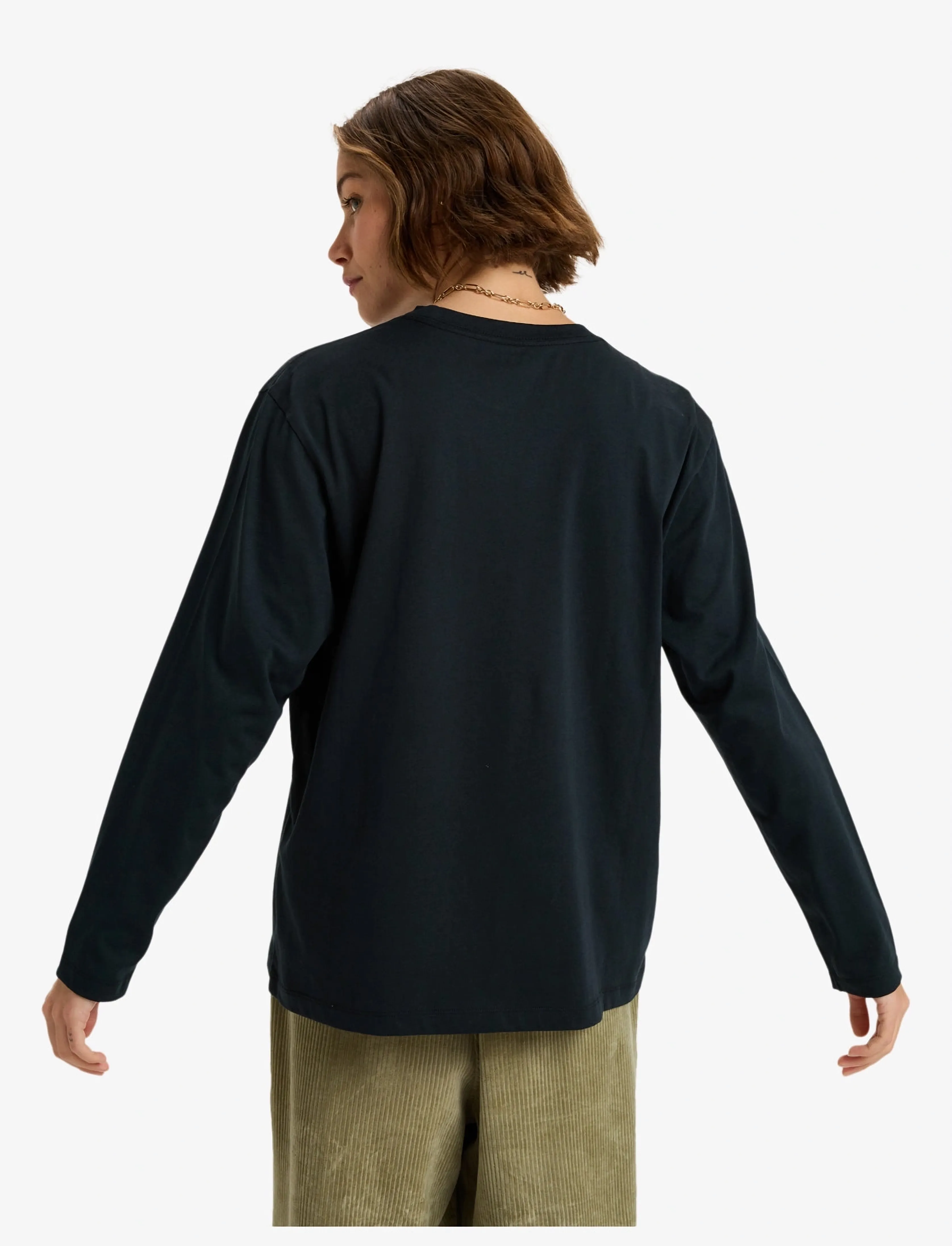 Roxy - HANGLOOSE ART LS - pikkade varrukatega alussärgid - anthracite - 3