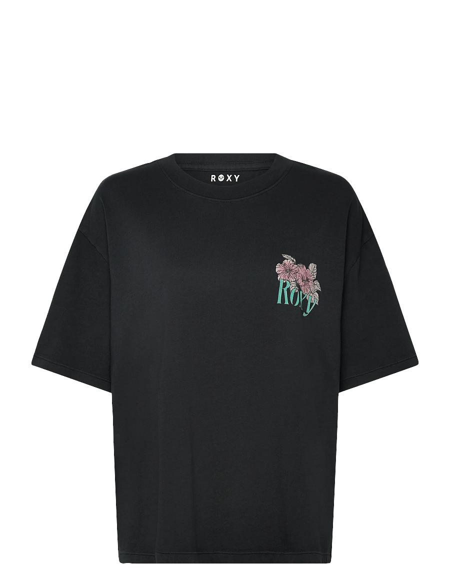 Roxy - TALLOVERSIZE WASHED - t-shirts - anthracite - 1