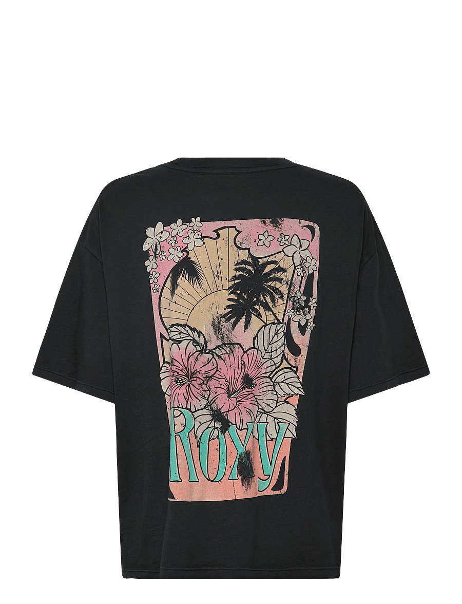 Roxy - TALLOVERSIZE WASHED - t-shirts - anthracite - 2