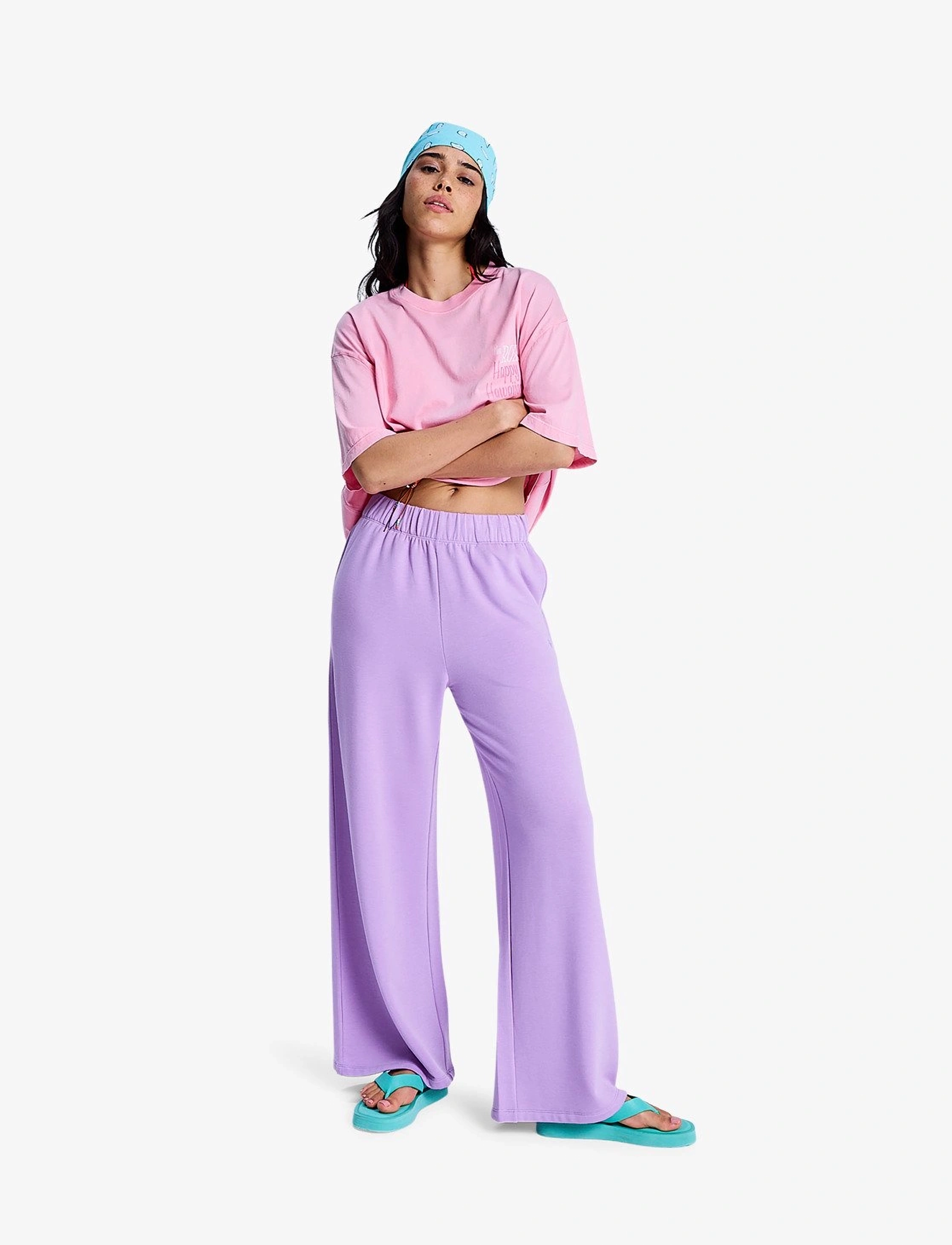 Roxy - TALLOVERSIZE WASHED - t-shirts - plumeria - 4