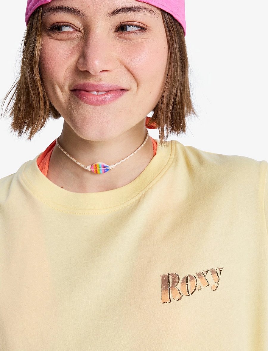 Roxy - OCEANREGULAR POSTER - t-shirts - golden haze - 5