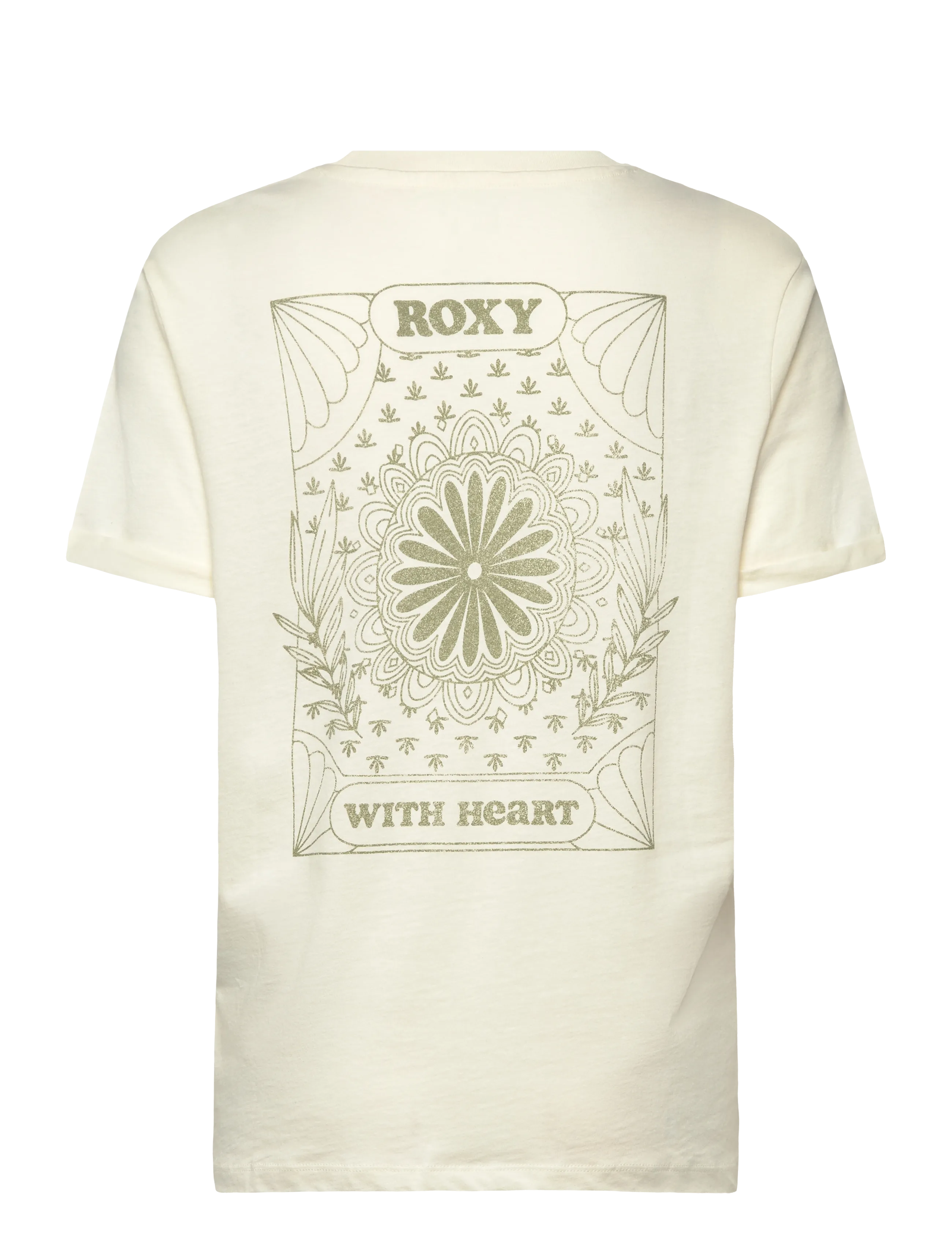 Roxy - OCEANREGULAR FB - alussärgid ja t-särgid - coconut milk - 2