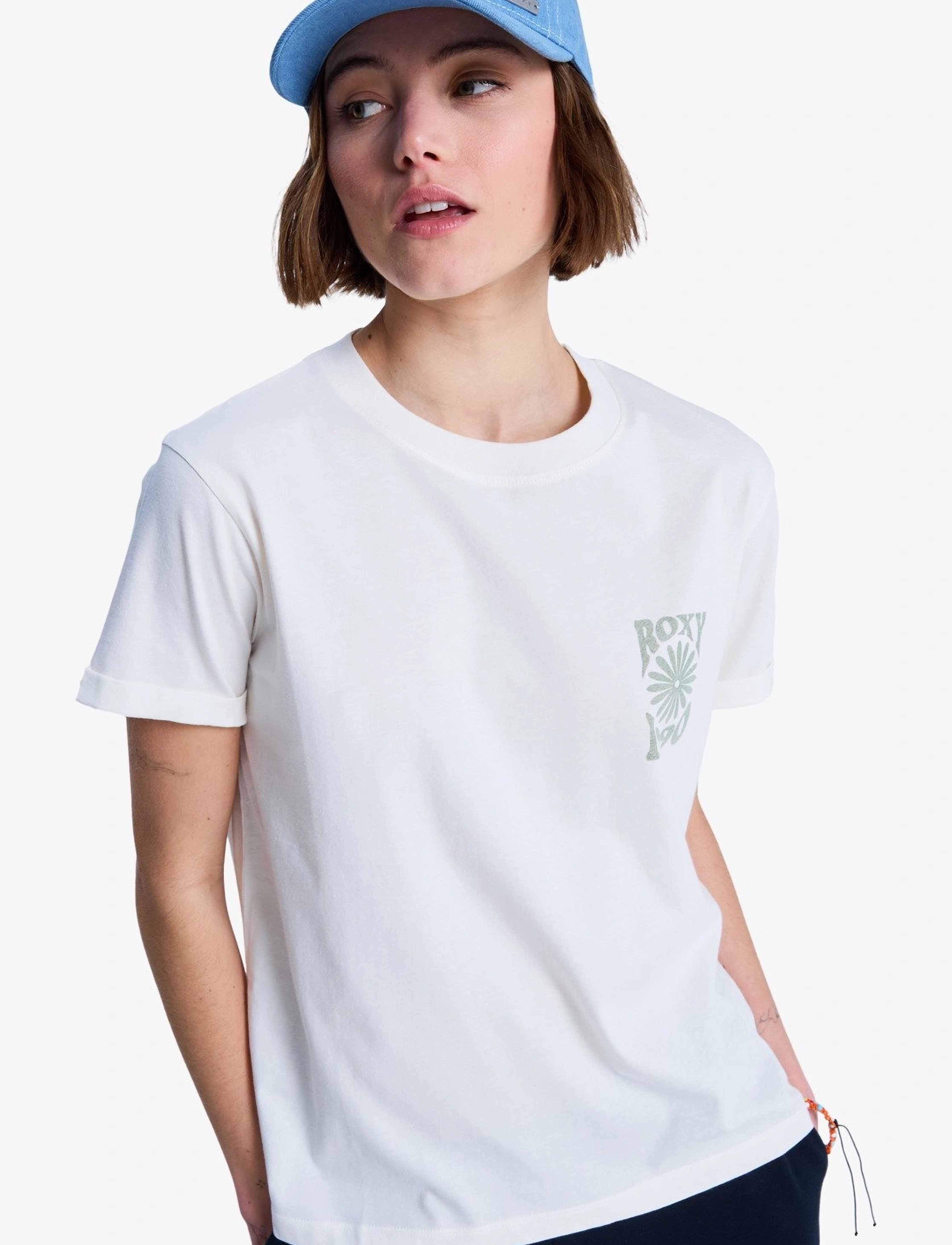 Roxy - OCEANREGULAR FB - t-shirts - coconut milk - 0