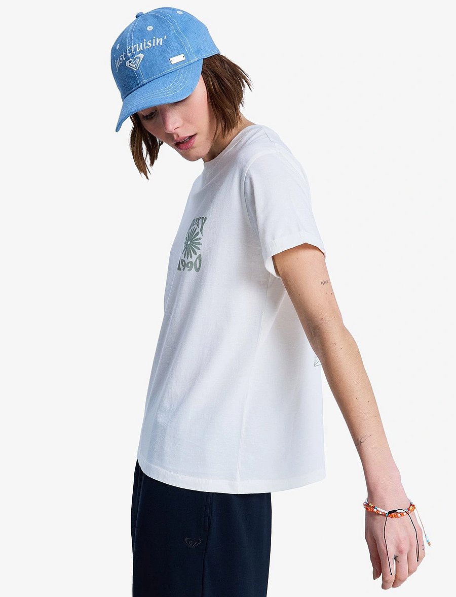 Roxy - OCEANREGULAR FB - t-shirts - coconut milk - 5