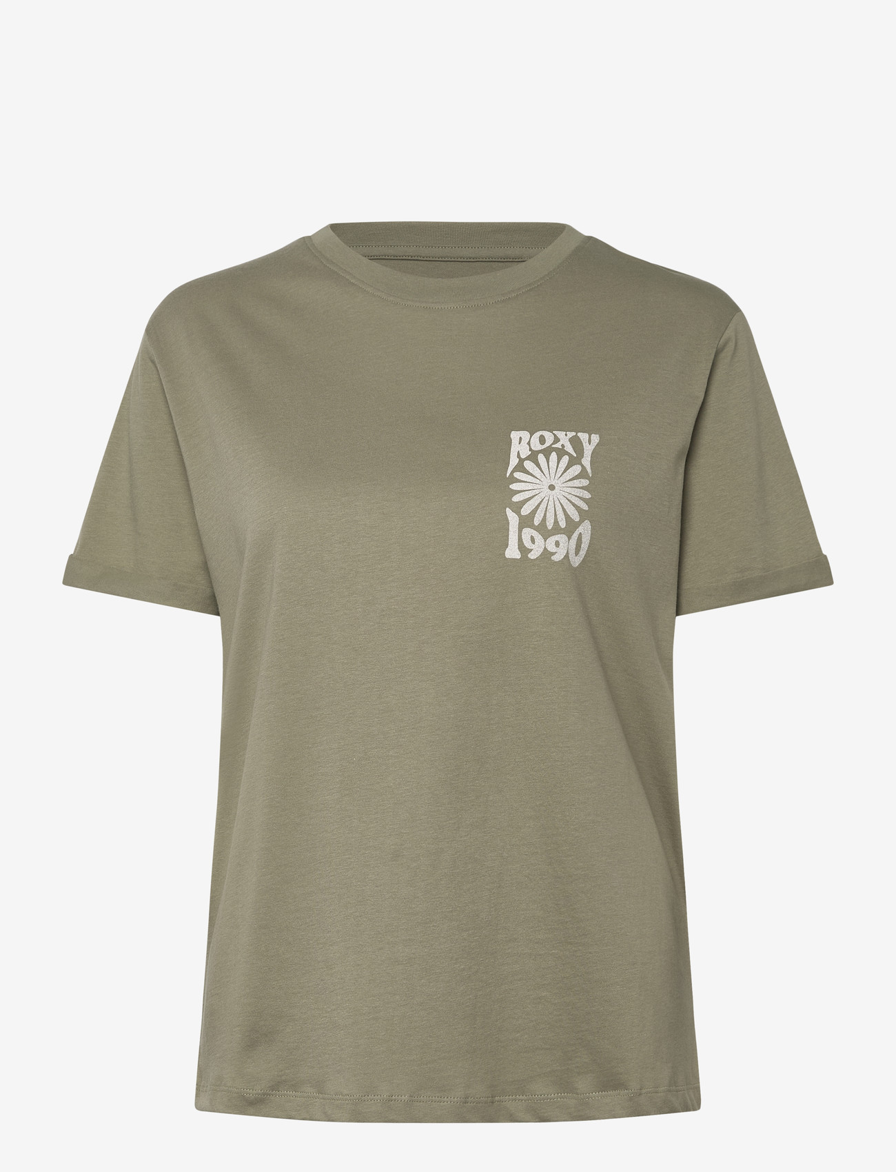 Roxy - OCEANREGULAR FB - t-shirts - oil green - 1
