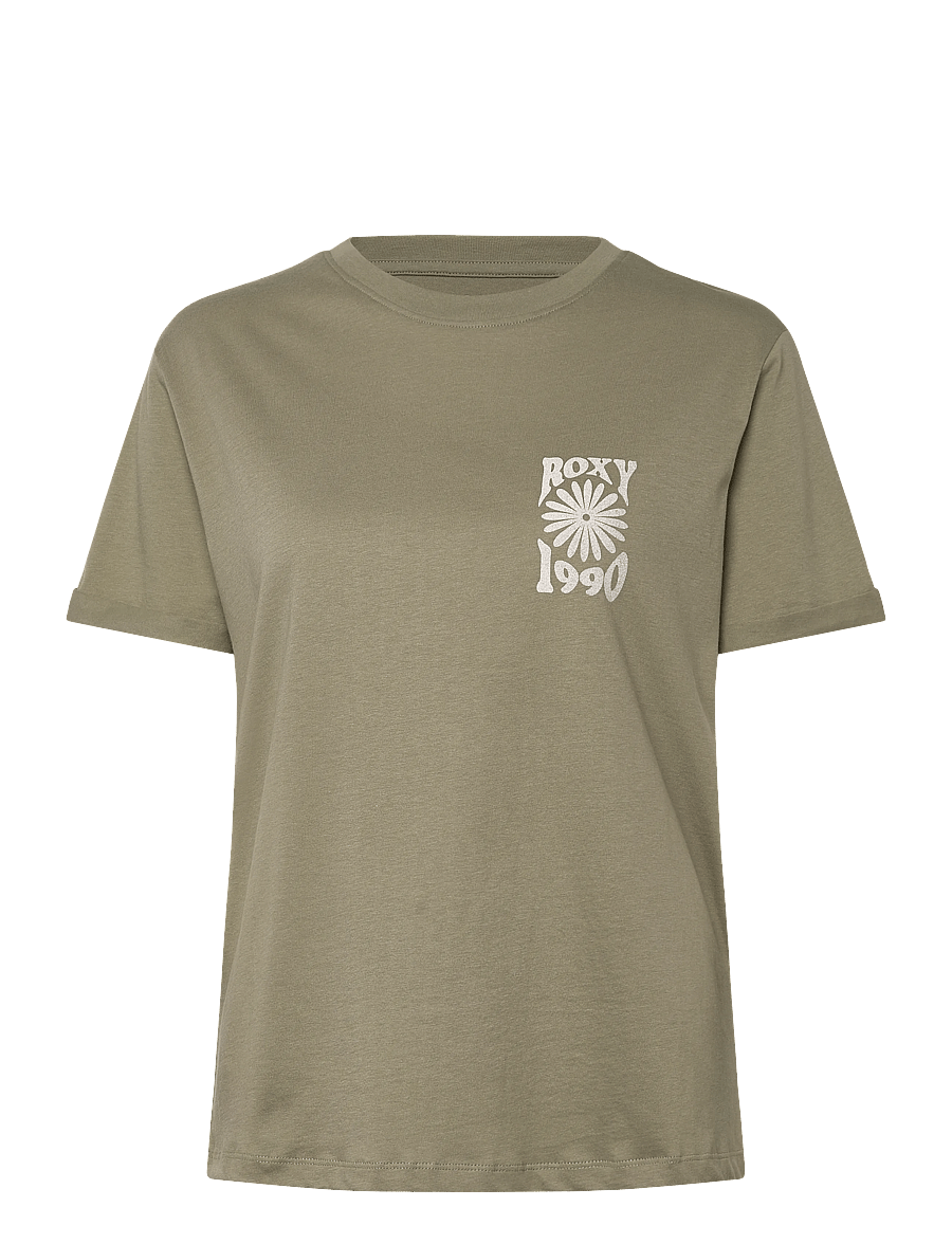 Roxy - OCEANREGULAR FB - t-shirts - oil green - 1