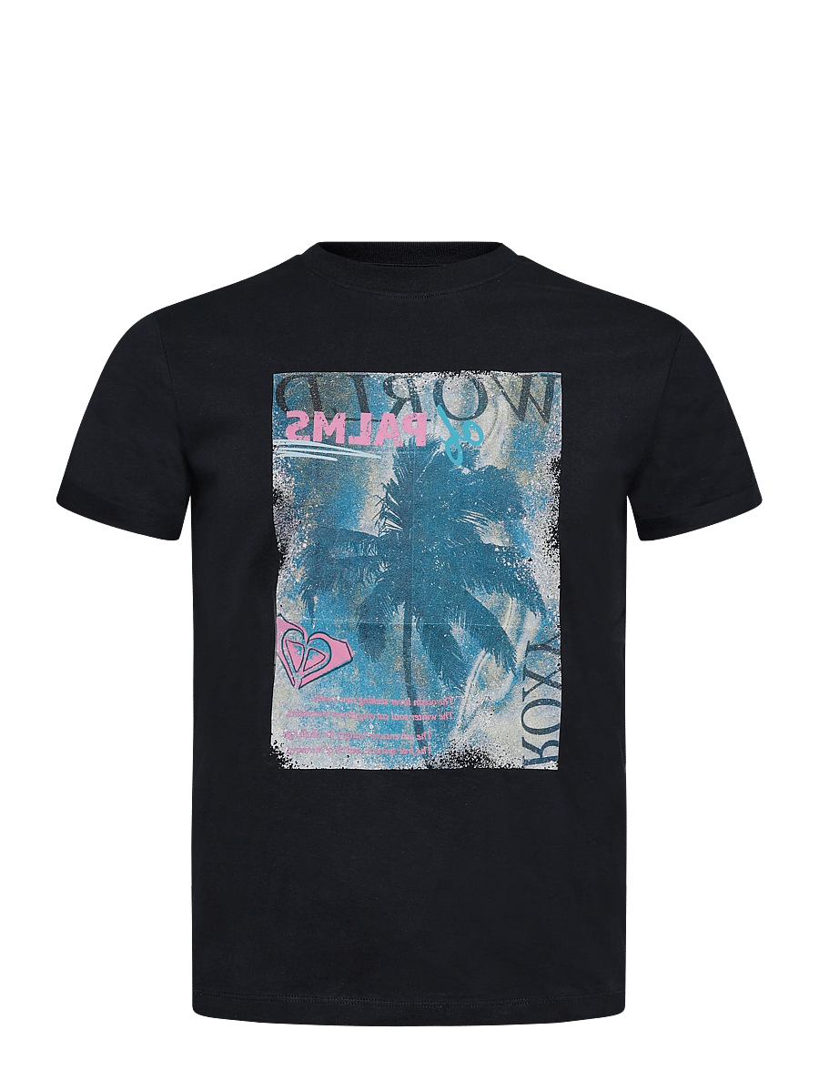Roxy - OCEANREGULAR POSTER - t-shirts - anthracite - 1