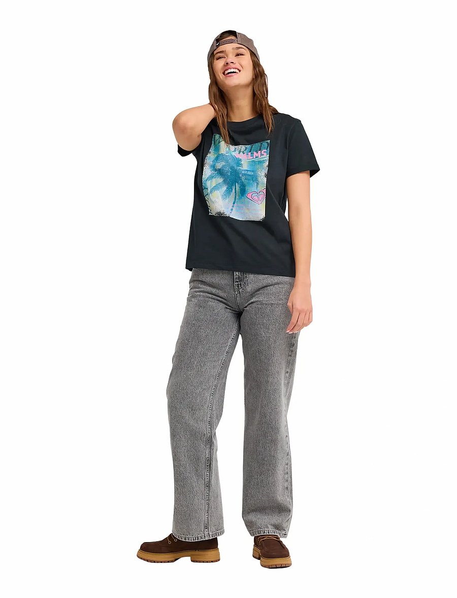 Roxy - OCEANREGULAR POSTER - t-shirts - anthracite - 4