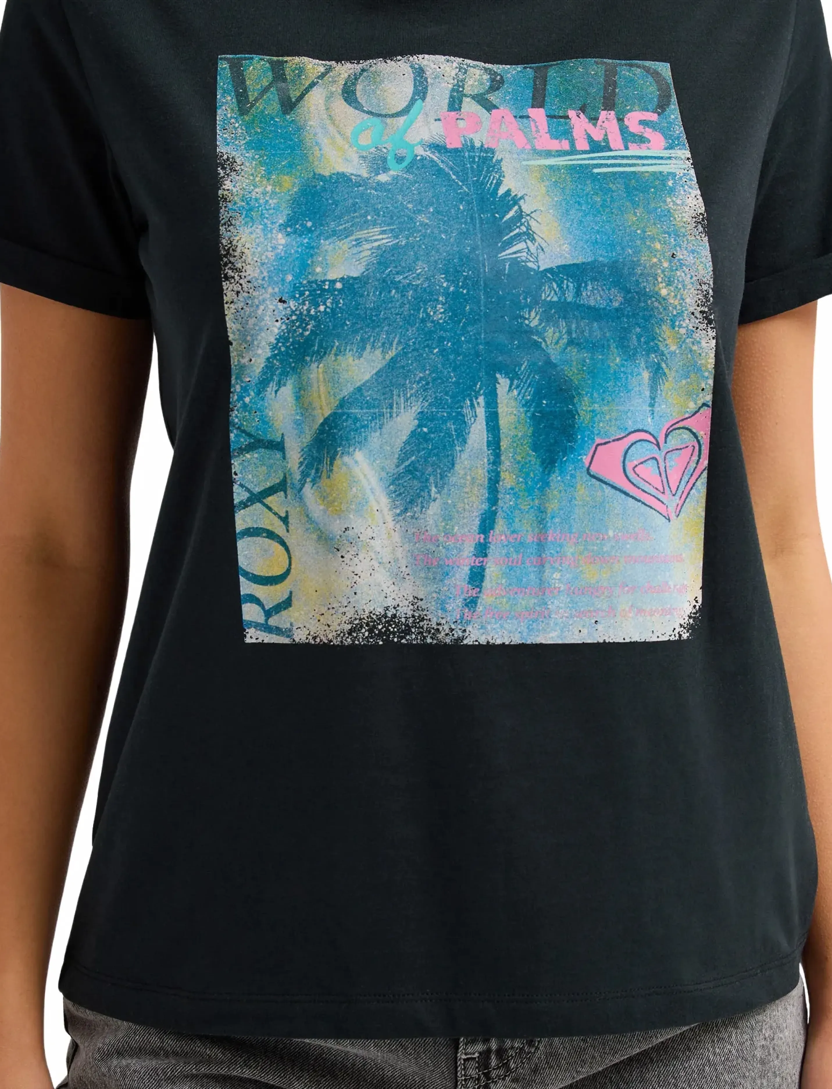 ROXY Oceanregular Poster t-shirts dam – bild 5