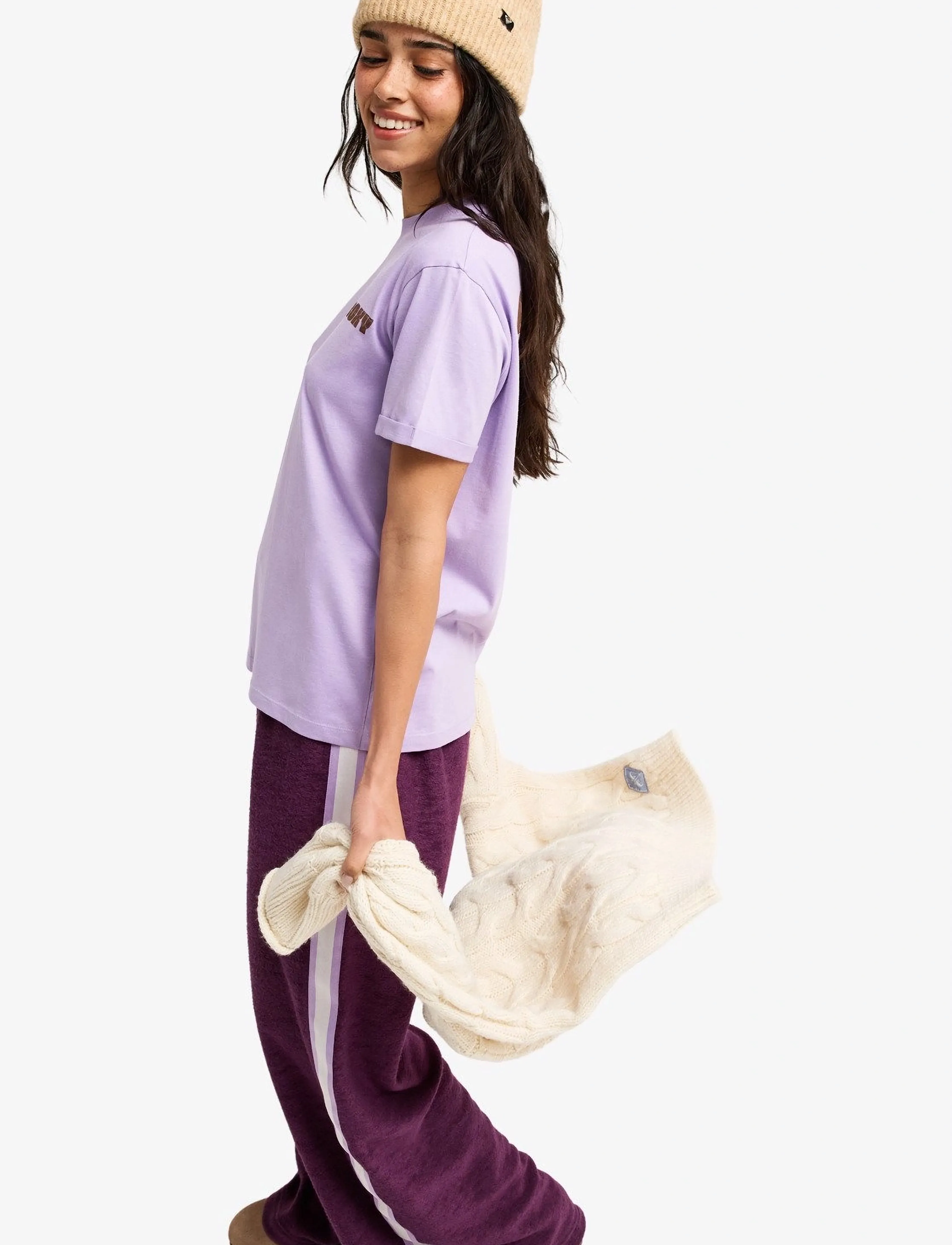Roxy - OCEANREGULAR POSTER - t-shirts - viola - 5