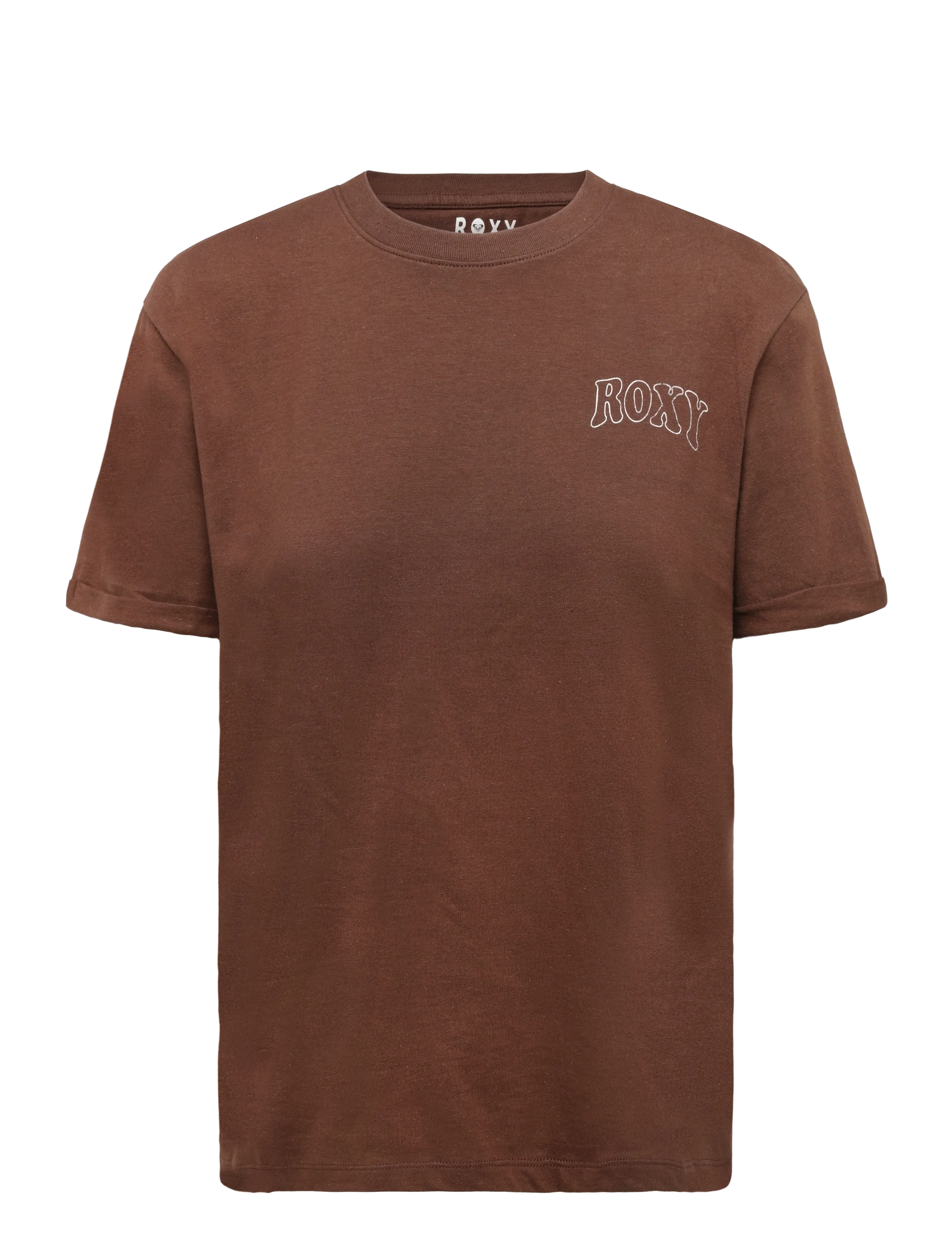 Roxy OCEANREGULAR FB - T-Shirts - CHESTNUT / brown