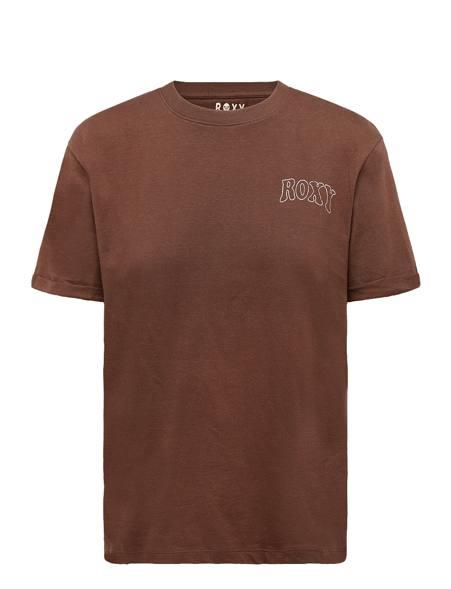Roxy - OCEANREGULAR FB - t-shirts - chestnut - 1