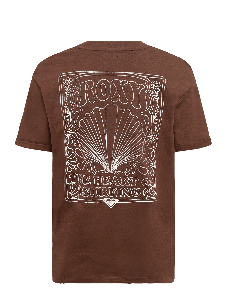 Roxy - OCEANREGULAR FB - t-shirts - chestnut - 2