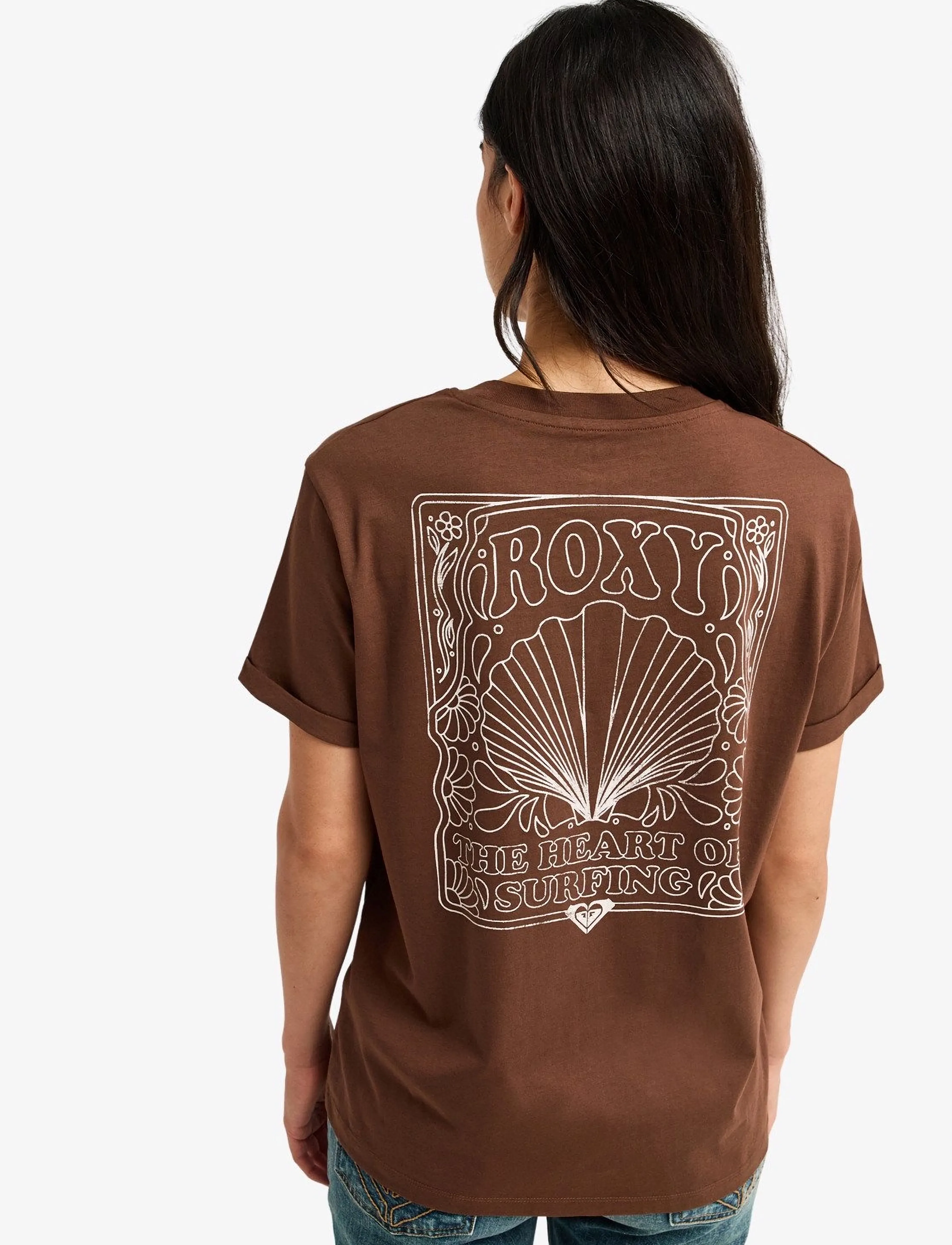 Roxy - OCEANREGULAR FB - t-shirts - chestnut - 3