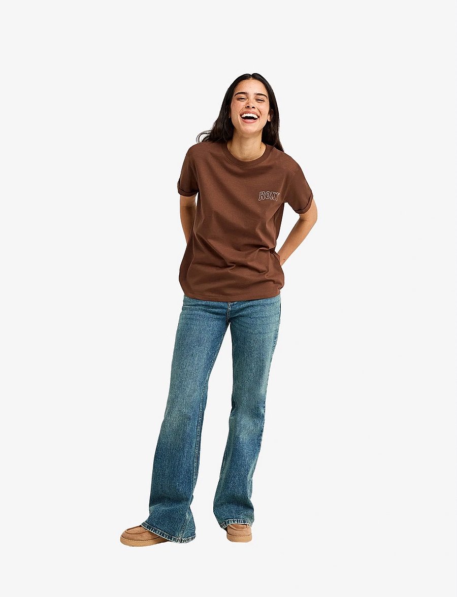 Roxy - OCEANREGULAR FB - t-shirts - chestnut - 4