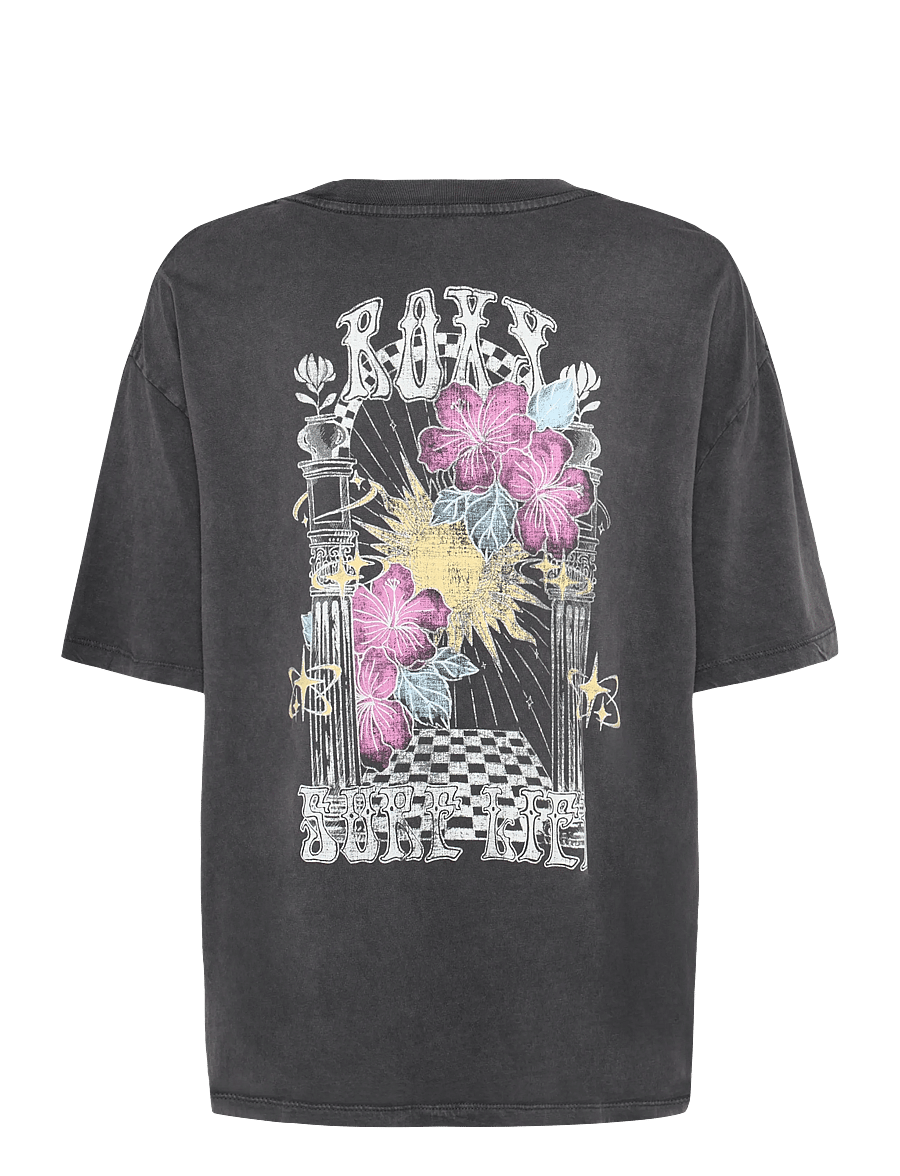 Roxy - TALLOVERSIZE WASHED - alussärgid ja t-särgid - anthracite - 2