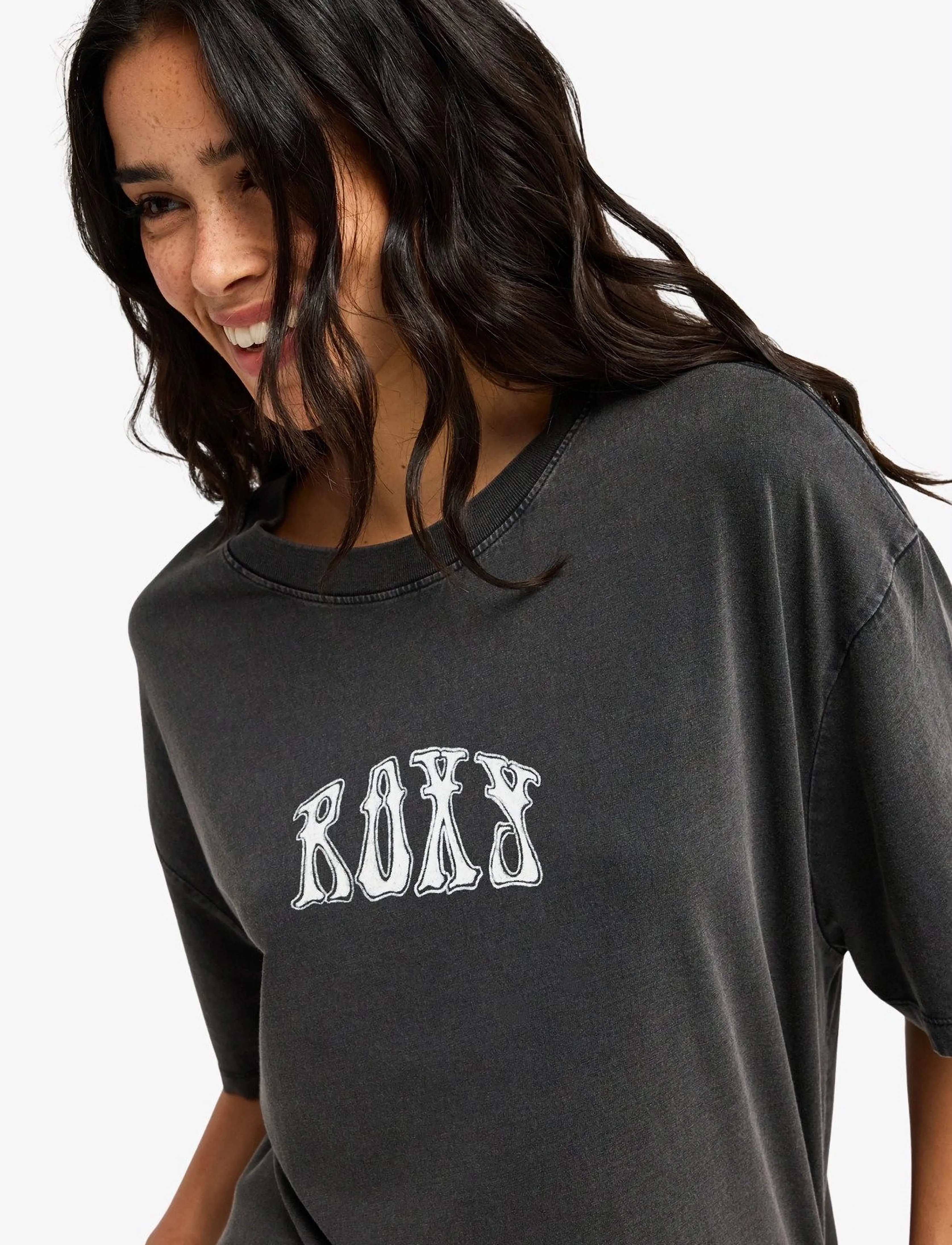 ROXY Talloversize Washed t-shirts dam – bild 7