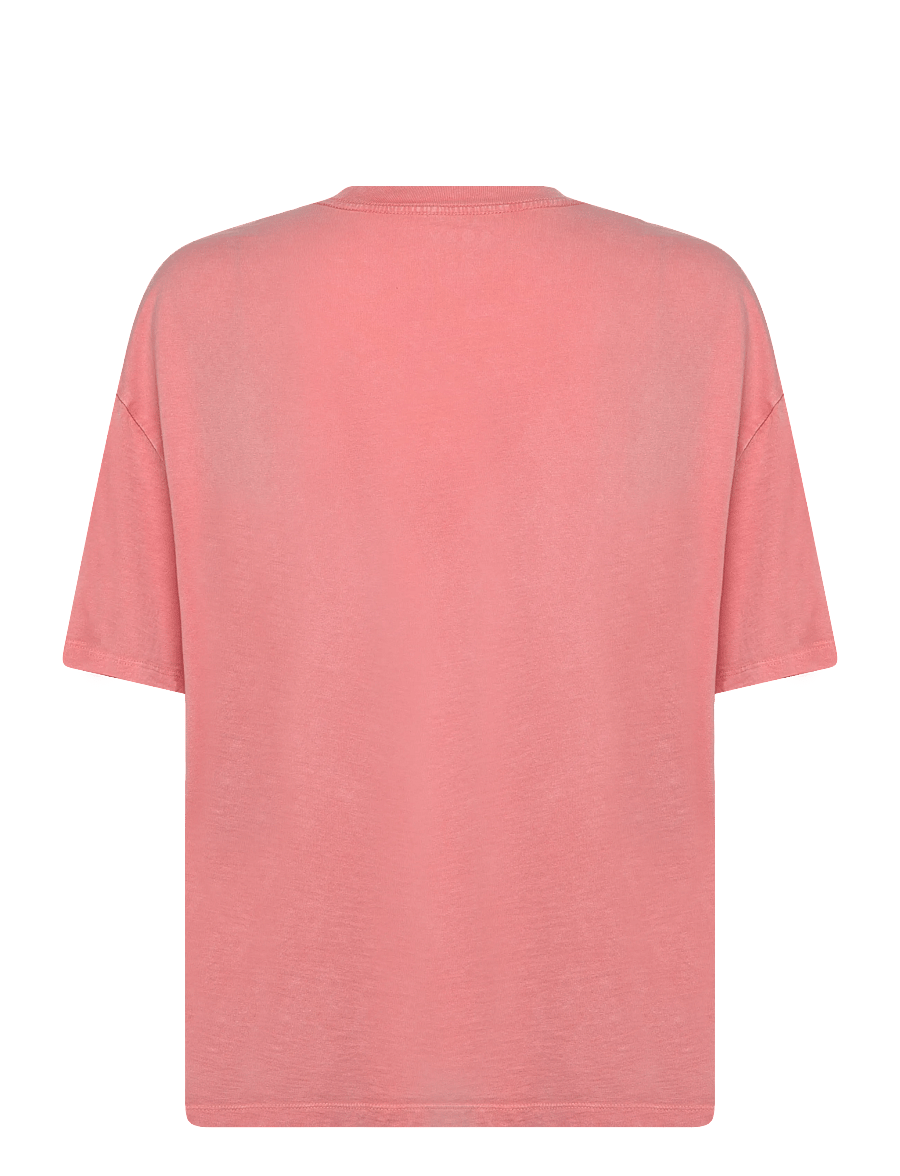 Roxy - TALLOVERSIZE WASHED - t-shirts - camellia - 2