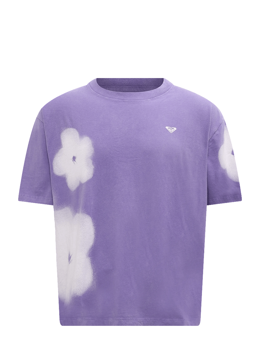 Roxy - TALLOVERSIZE WASHED - t-shirts - dahlia purple - 1