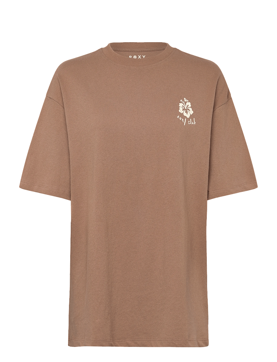 Roxy - MY BOYFRIEND TEE - t-shirts - brownie - 1