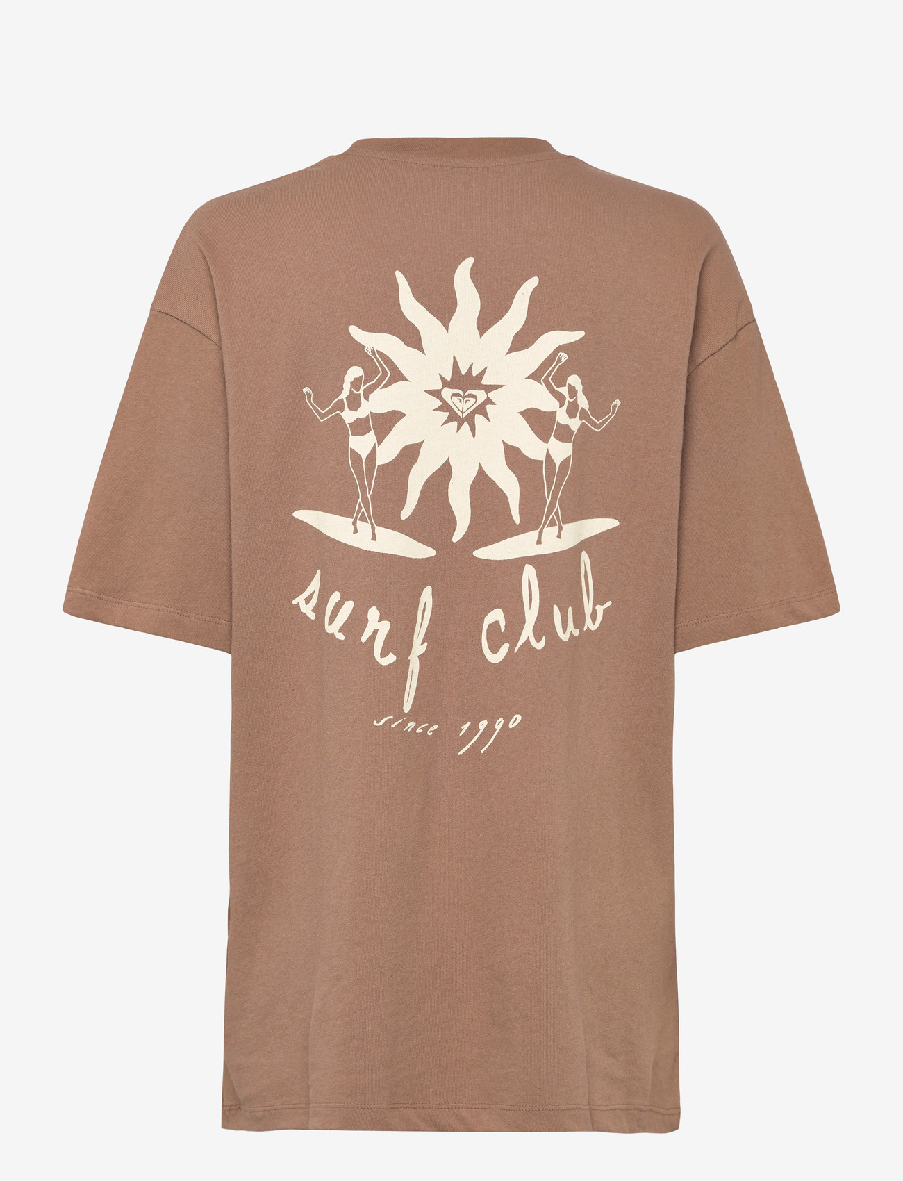 Roxy - MY BOYFRIEND TEE - t-shirts - brownie - 2
