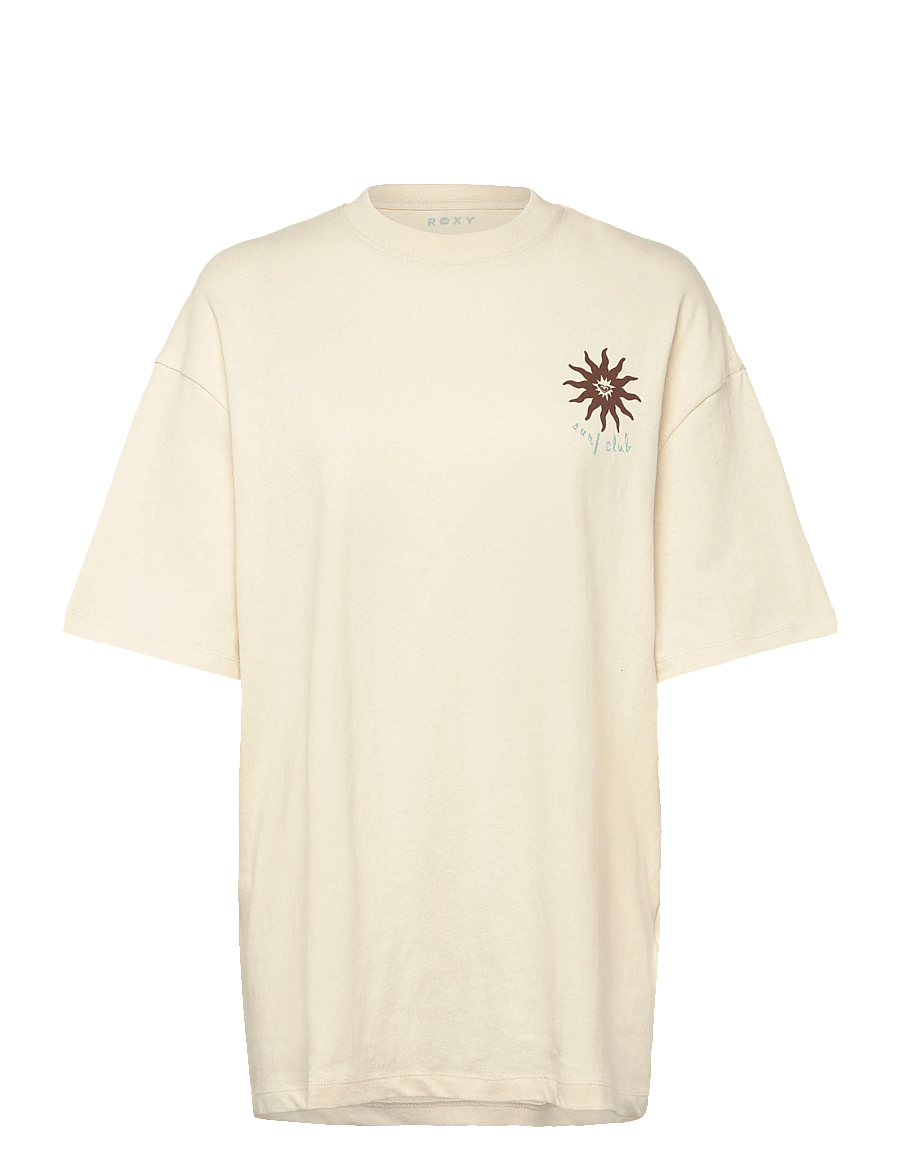 Roxy - MY BOYFRIEND TEE - t-shirts - buttercream - 1