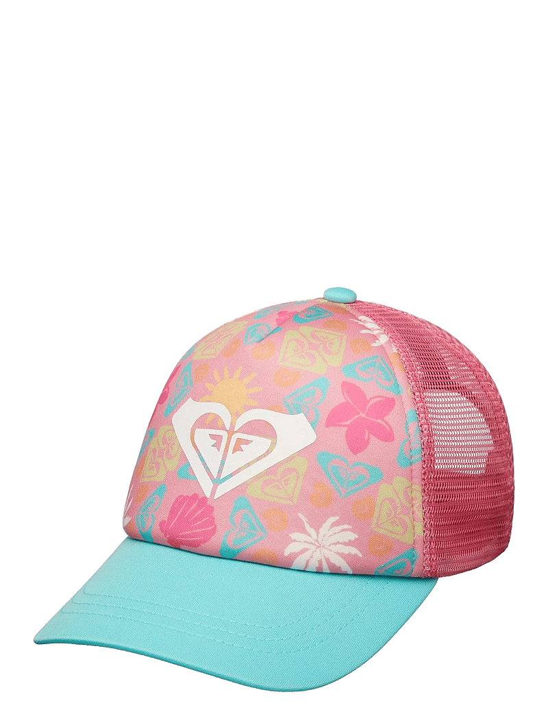 Roxy - SWEET EMOTIONS - caps - plumeria hippie hour diagonal - 0