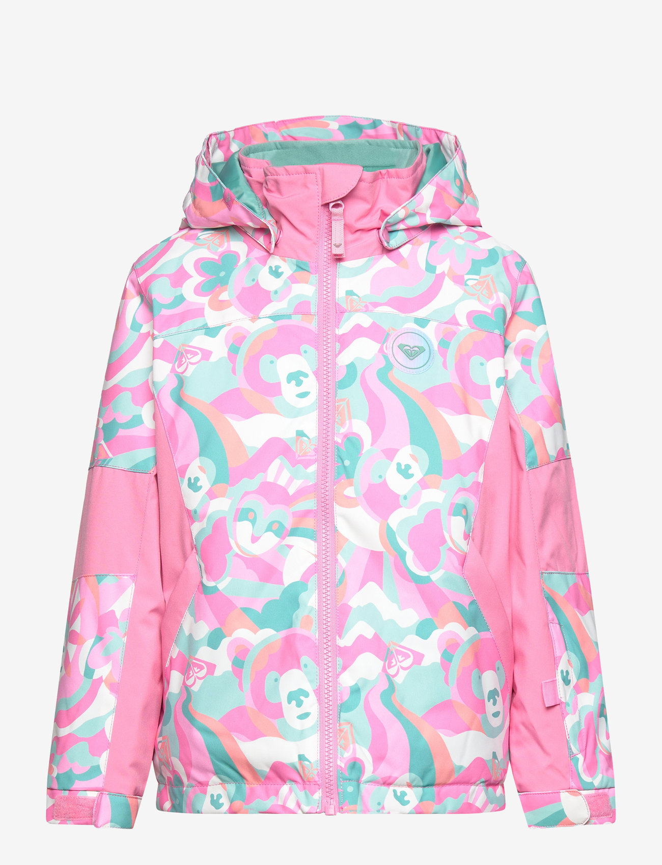 Roxy - SNOWY TALE JK - skijacken - sachet pink mountain night - 0