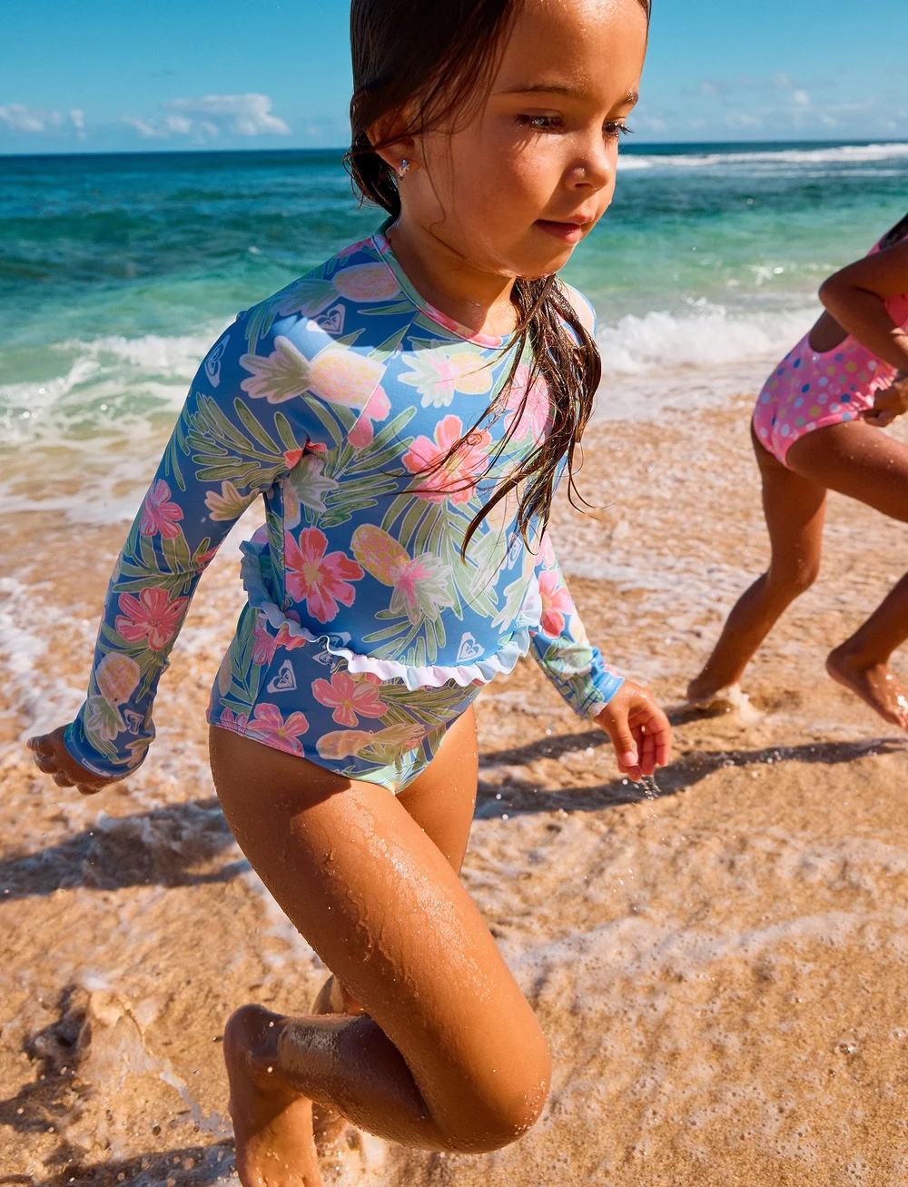Roxy - TROPICAL STORY ONESIE - badeanzüge - grapemist tropical par tay - 5