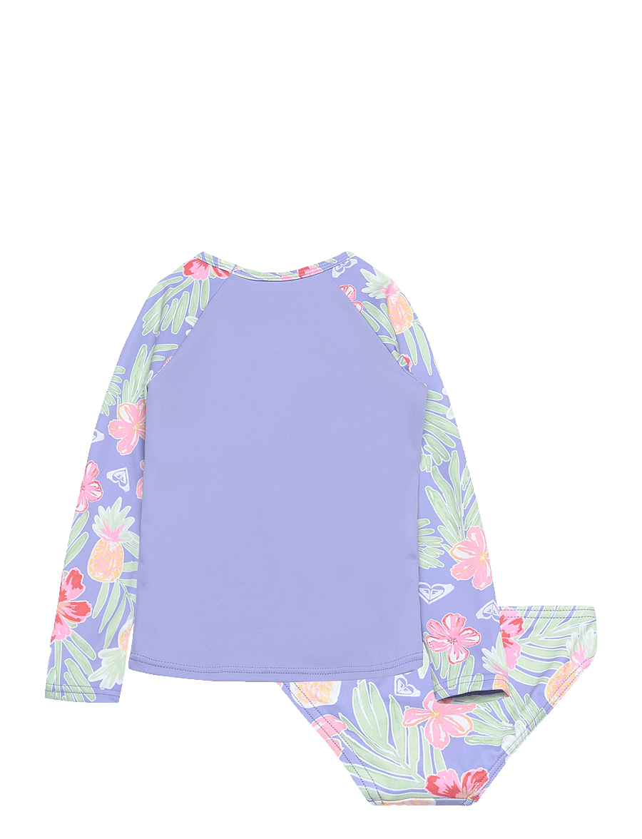 Roxy - TROPICAL STORY LS LYCRA SET - grapemist tropical par tay - 1