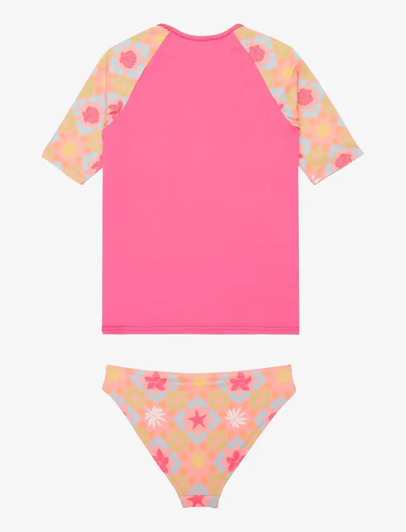 Roxy - CHECK TW SS LYCRA SET - lowest prices - plumeria hippie hour diagonal - 2