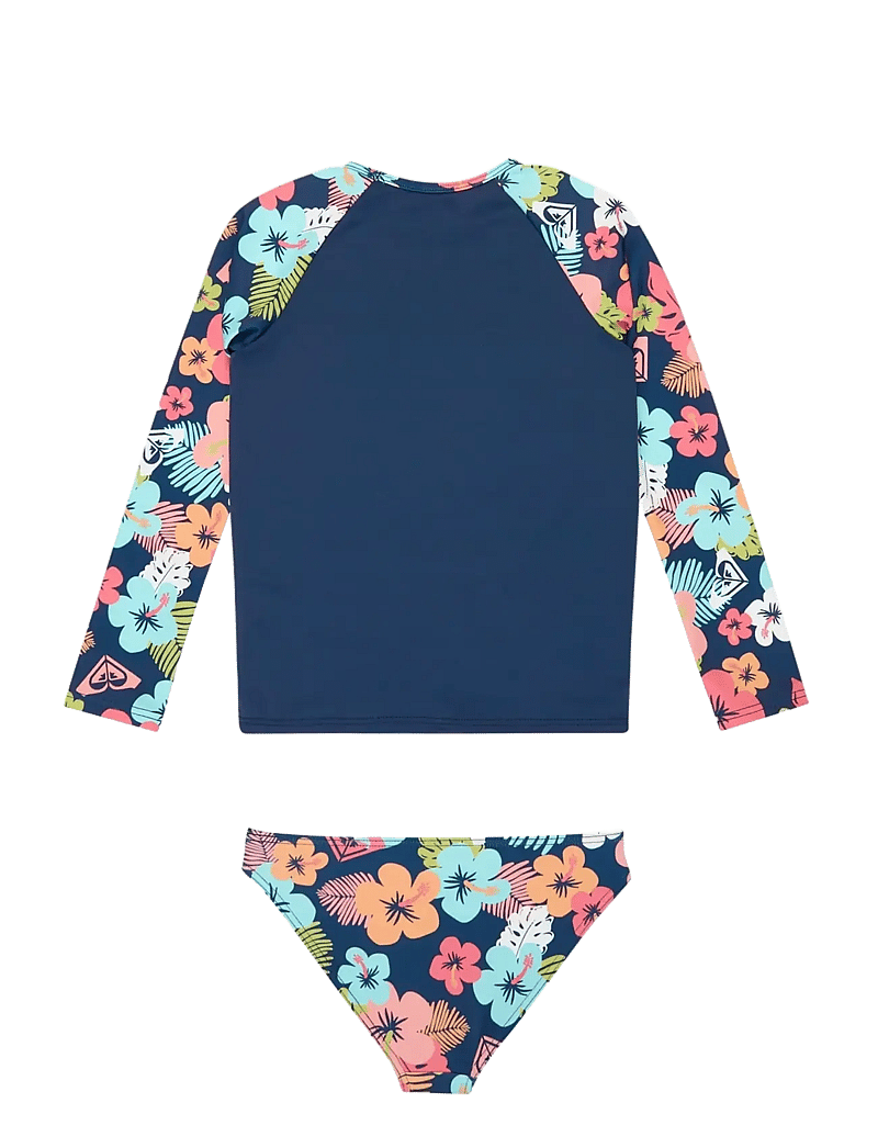 Roxy - MORNING FLOWER LYCRA SET - badeoverdele - mood indigo morning flowers tw - 1