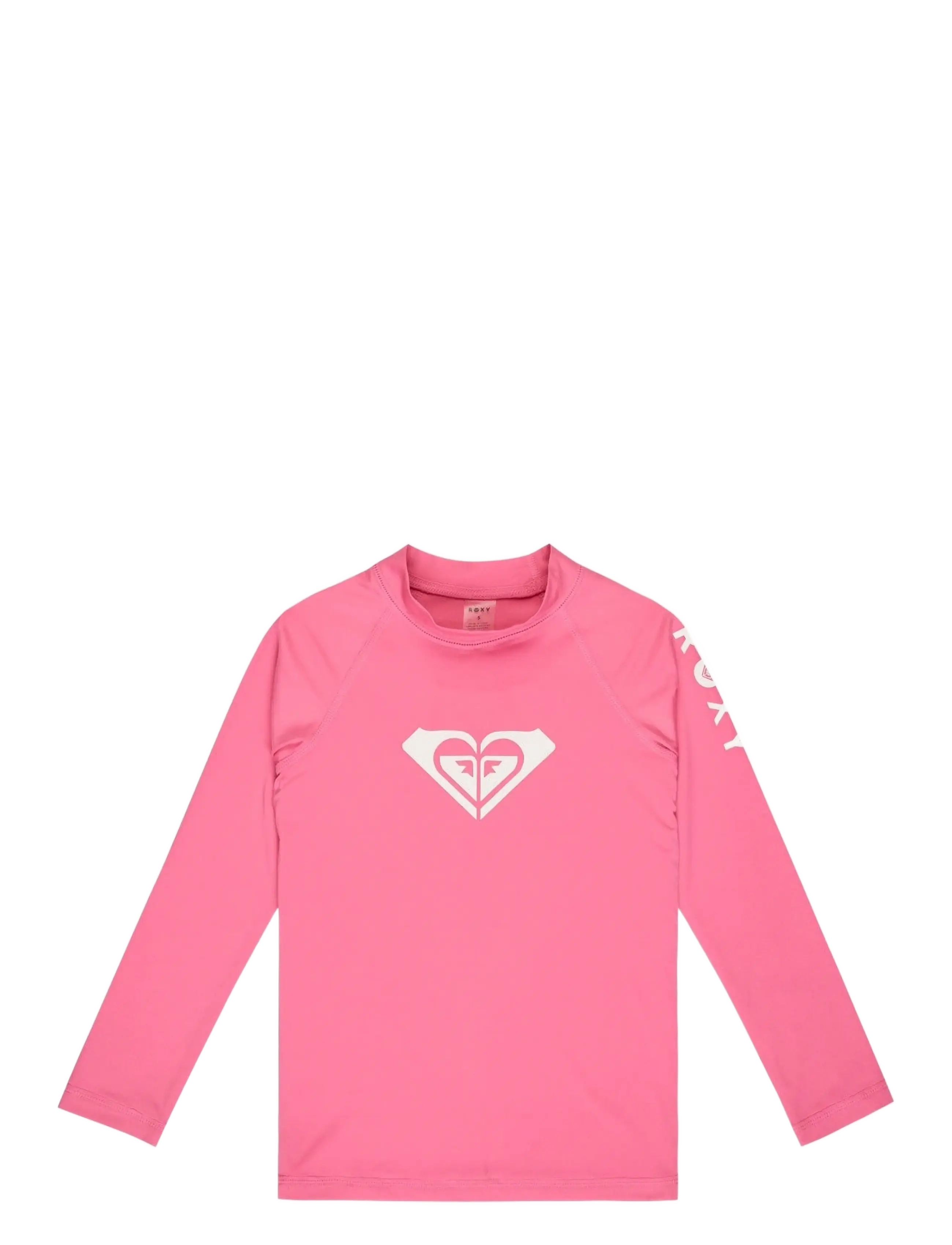 Roxy Whole Hearted Ls, 122, Pink, Badetøj > Swim Overdele, Børn